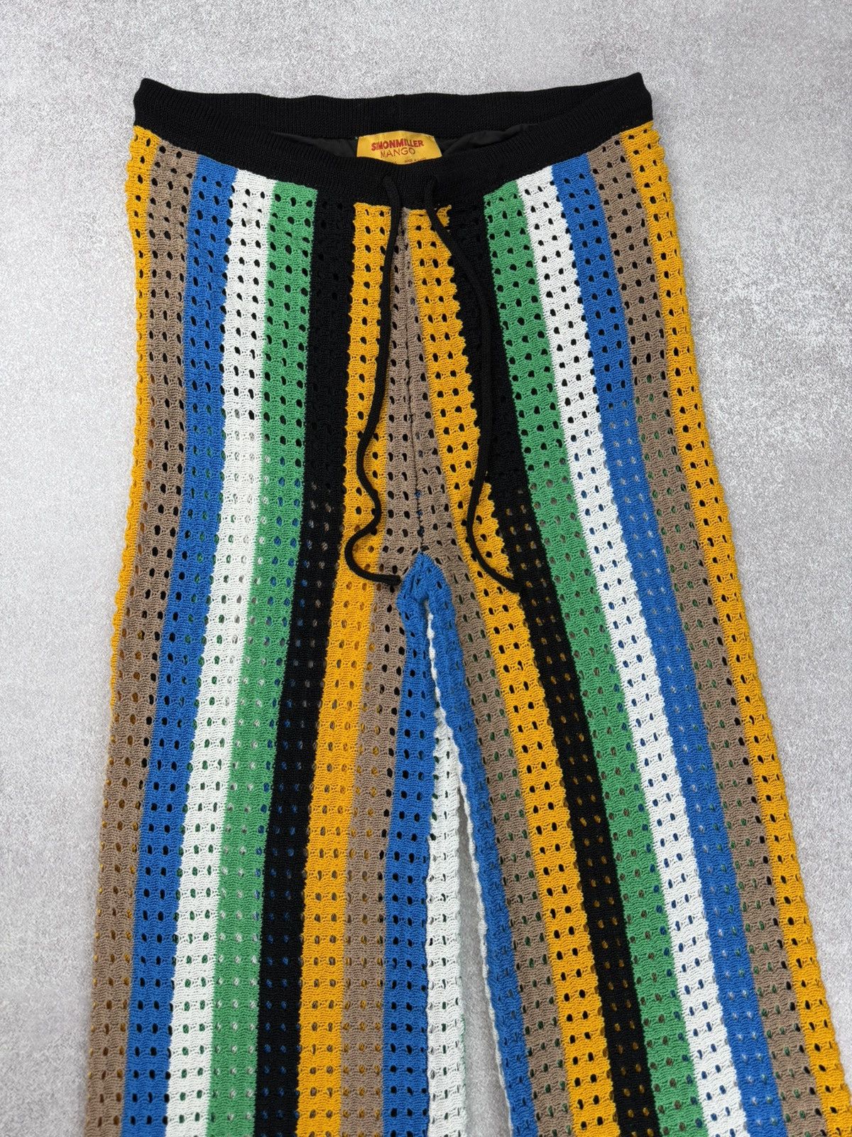 Simon Miller Mango x Simon Miller Openwork Knit Trousers Size L Size 28" / US 6 / IT 42 - 2 Thumbnail