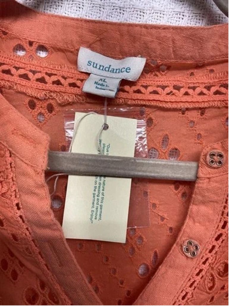 Other NWT Sundance Astoria Boho V-Neck Eyelet Maxi Dress Women XL Size XL / US 12-14 / IT 48-50 - 3 Thumbnail