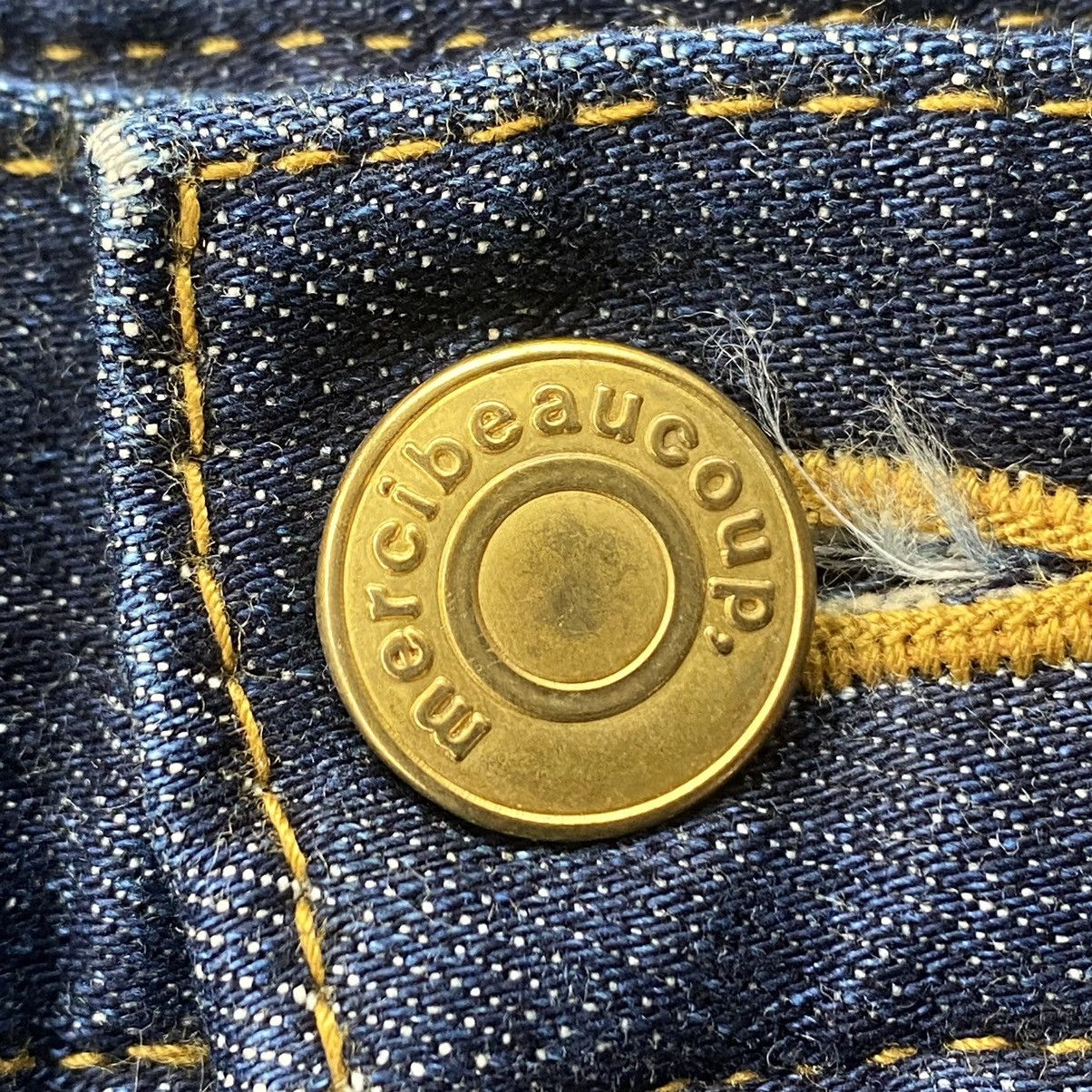 Japanese Brand × mercibeaucoup Mercibeacoup drop crotch jeans high waist ankle tapered Size US 32 / EU 48 - 6 Thumbnail
