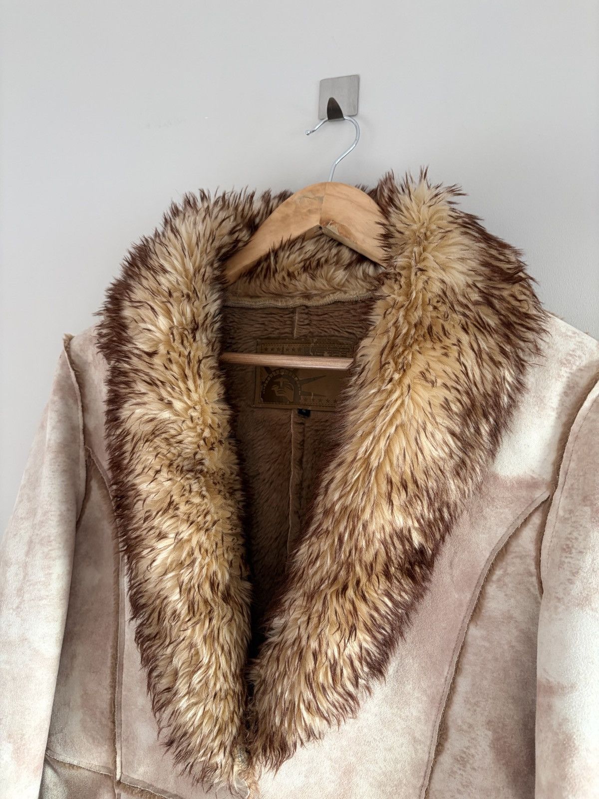 Vintage Vintage 70’s Penny Lane Faux Fur Trim Jacket Fur Trim Jacket Size S / US 4 / IT 40 - 4 Thumbnail