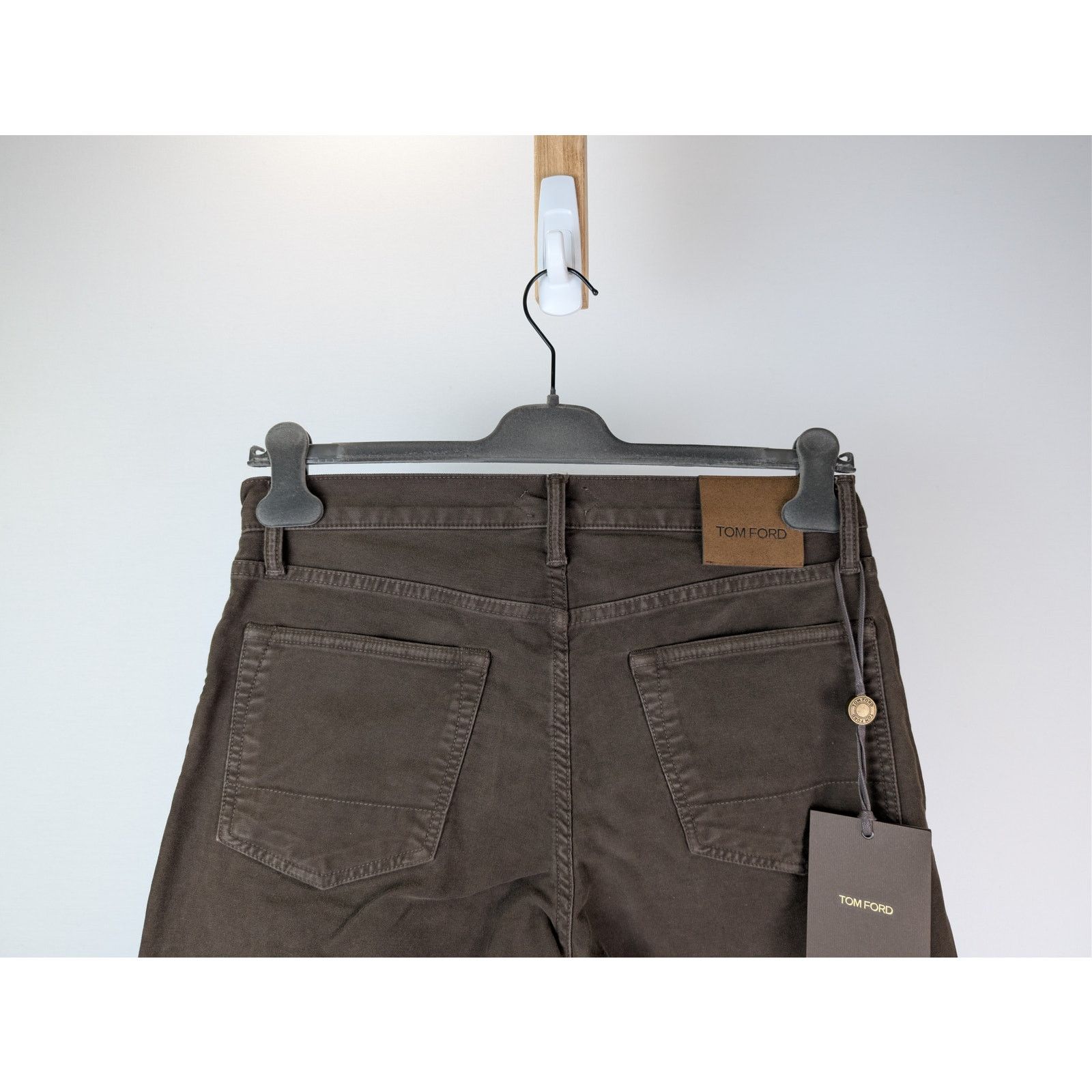 Tom Ford o1rshd1 Slim-Fit Denim Jeans in Brown 32 Size US 32 / EU 48 - 13 Thumbnail