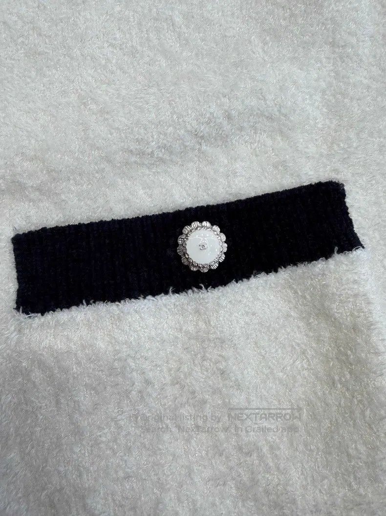 Chanel Chanel Black and white towel vest Size XS / US 0-2 / IT 36-38 - 3 Thumbnail