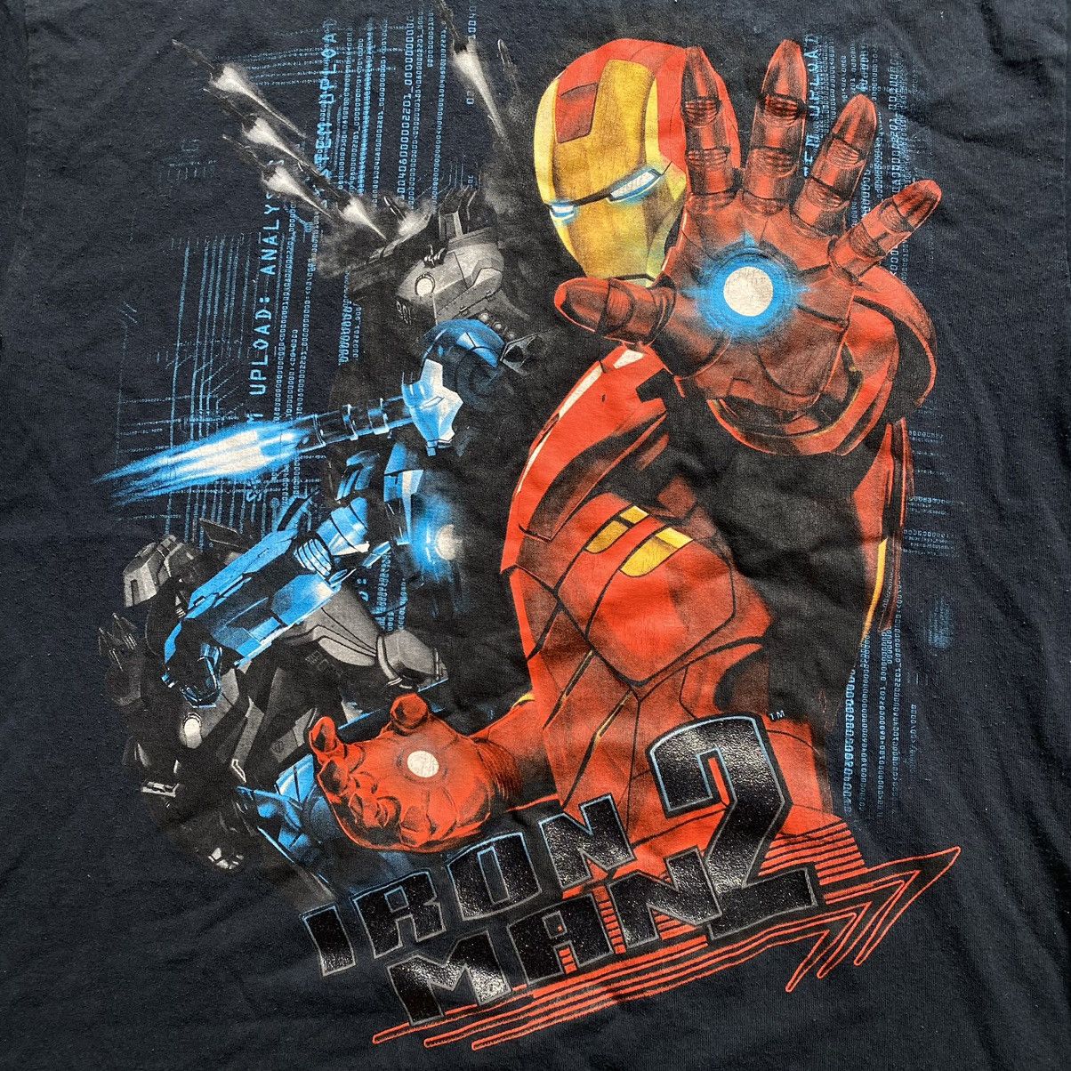 Marvel Comics IRON MAN 2 2010 BIG LOGO T SHIRT Size US L / EU 52-54 / 3 - 2 Thumbnail