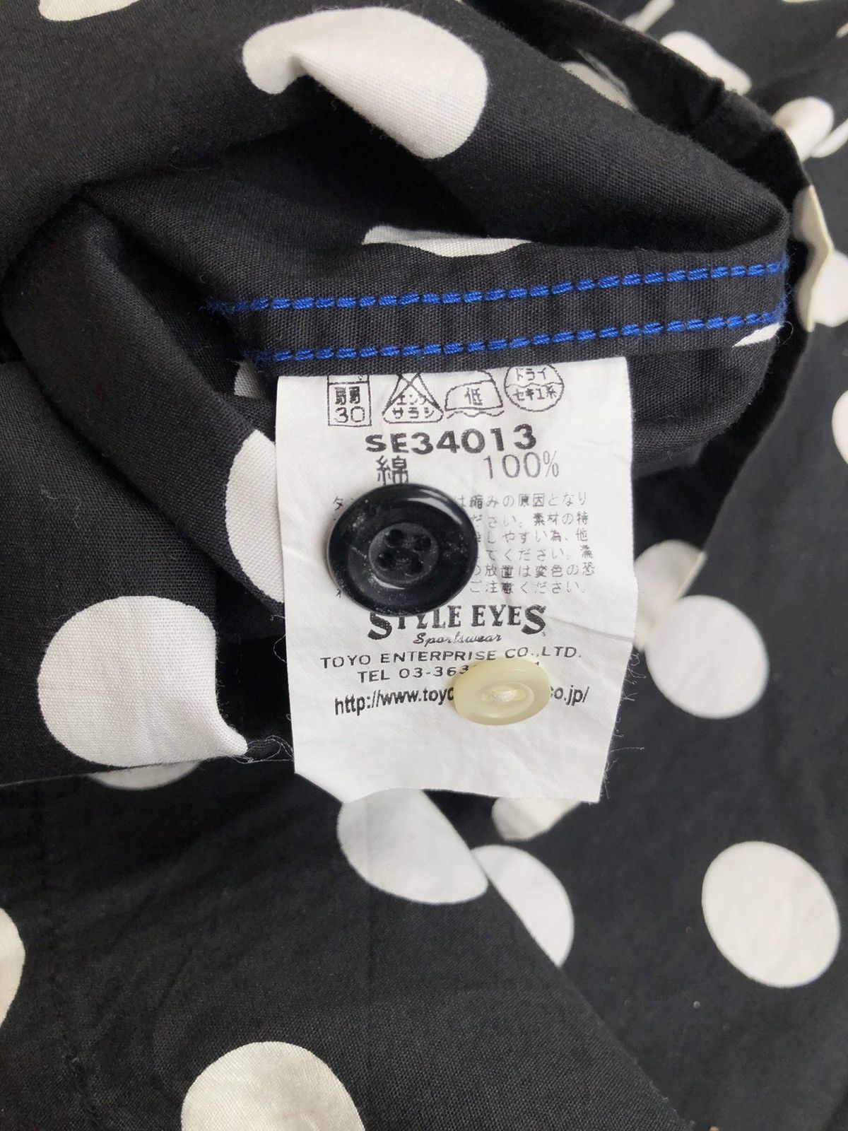 Toyo Enterprises Style Eyes Co Boxy Polkadot Shirts Size US M / EU 48-50 / 2 - 12 Thumbnail