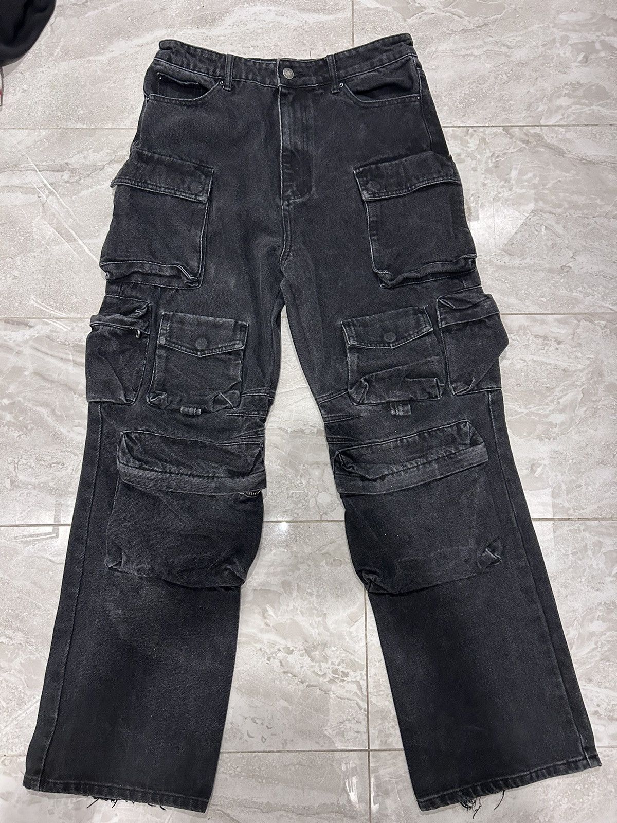 Designer × Jaded London Jaded london cargo pants multipocket baggy pants Size US 30 / EU 46 - 1 Thumbnail