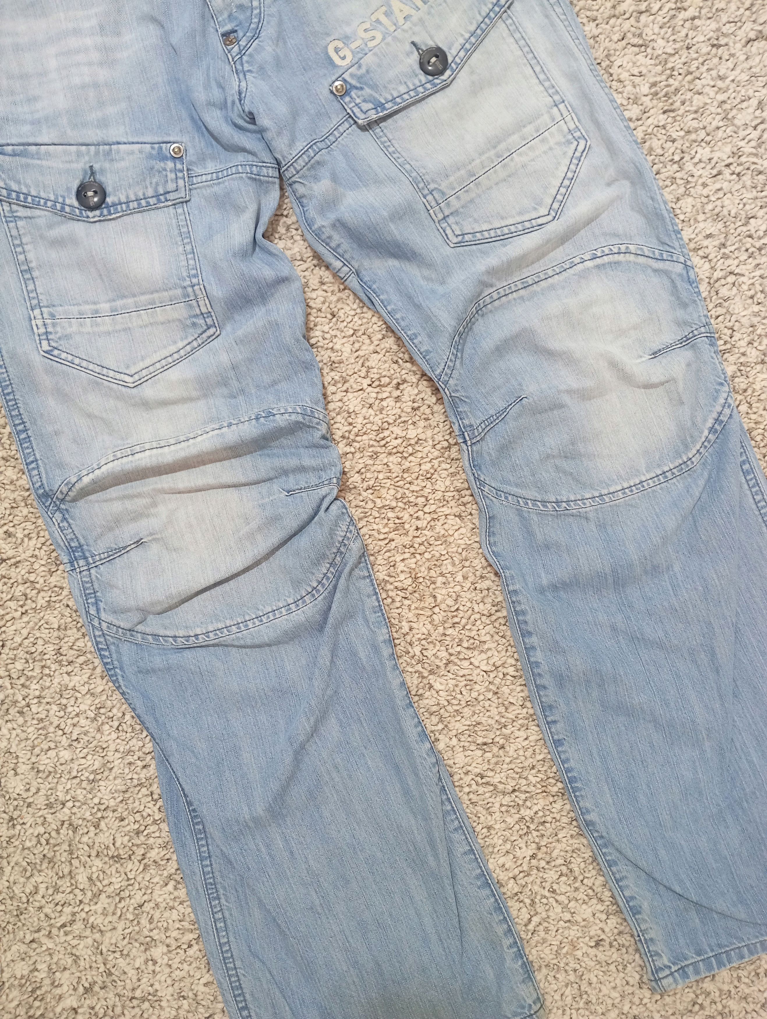 G-Star G-Star Raw Loose Fit Denim Jeans Storm Elwood Size US 32 / EU 48 - 5 Thumbnail