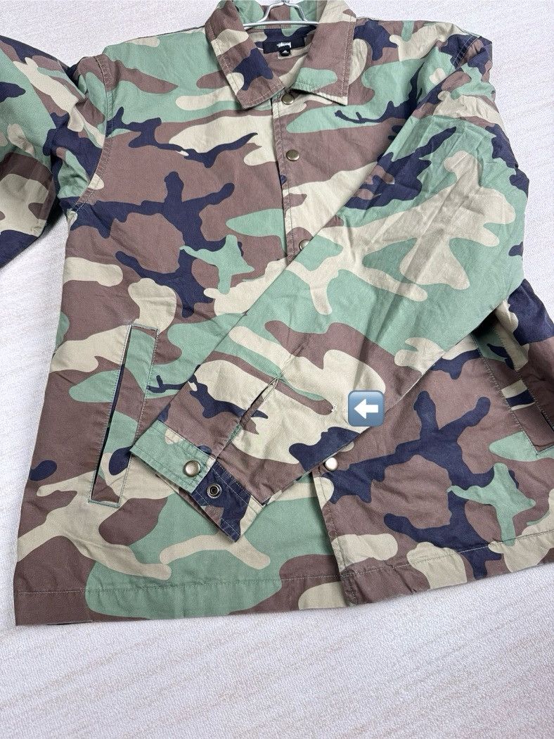 Stussy stussy camo coach jacket Size US M / EU 48-50 / 2 - 6 Thumbnail