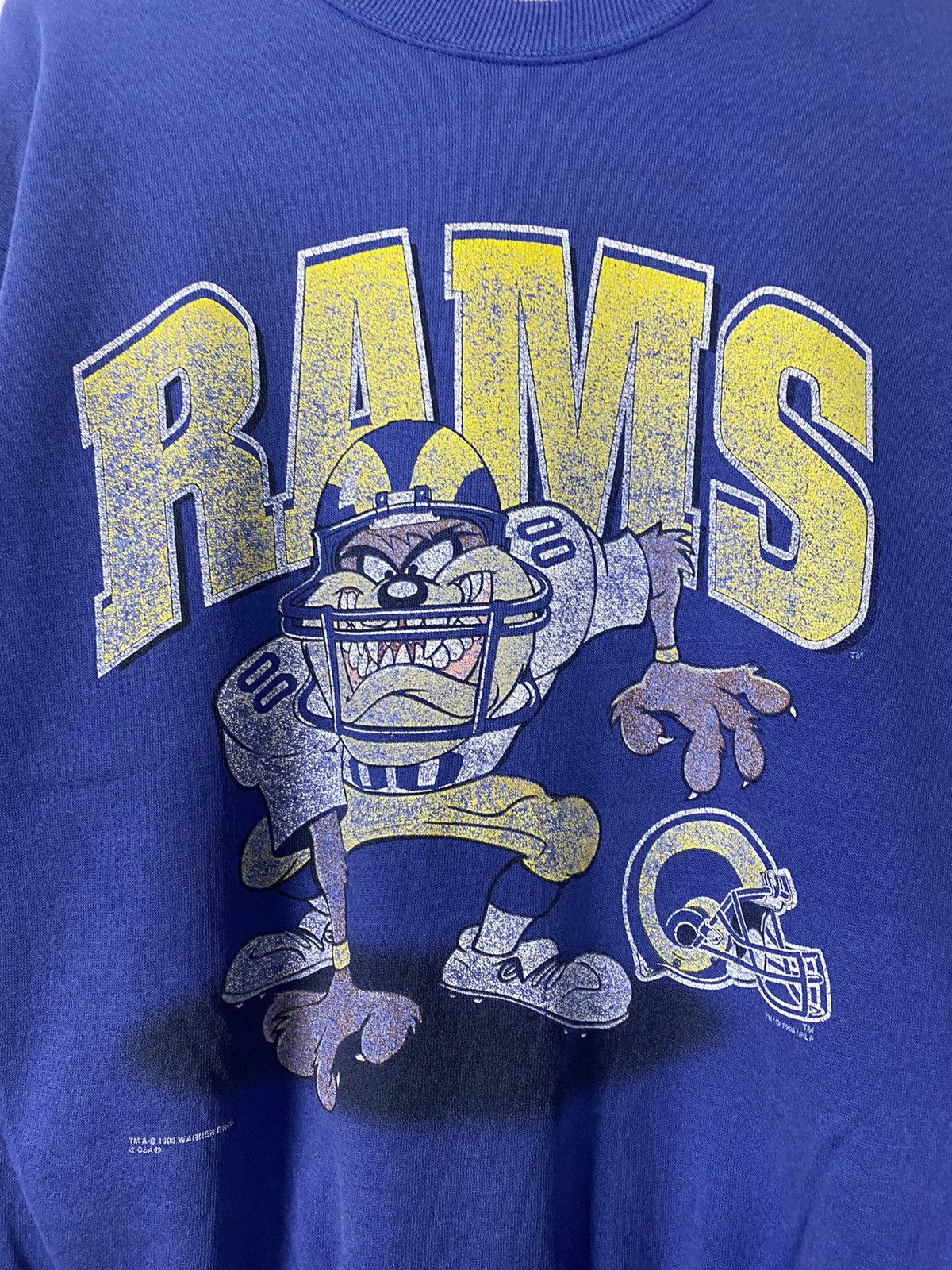 Cartoon Network × Vintage Vintage 1996 Tazmania NBA sweatshirt Size US L / EU 52-54 / 3 - 7 Thumbnail