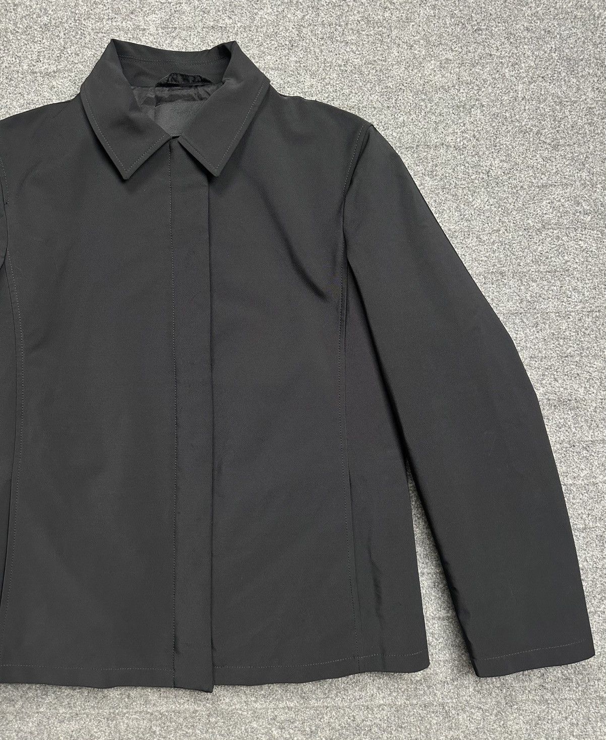 Prada Prada - Blouson Zip-Up Polyester Jacket - Magnetic Buttons Size US XS / EU 42 / 0 - 3 Thumbnail