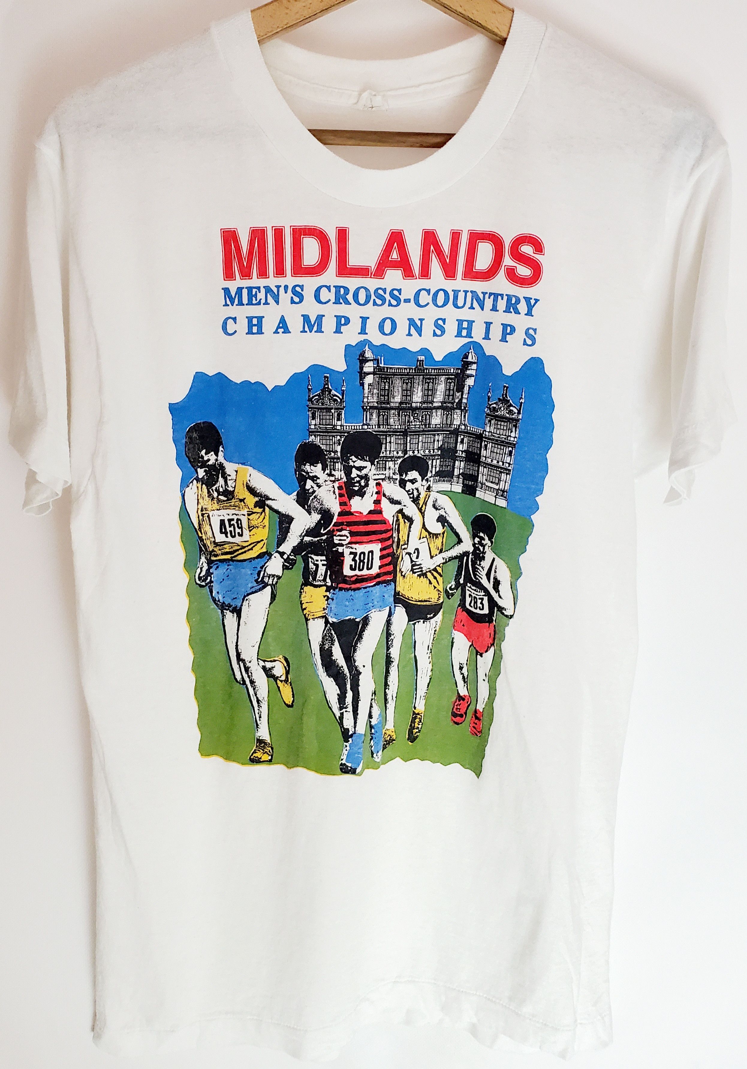 Vintage Vintage 90sMidlands cross-country championship Tshirt size M Size US M / EU 48-50 / 2 - 1 Thumbnail
