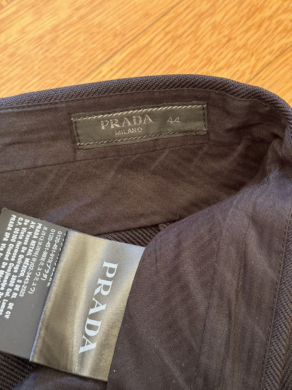 Prada PRADA navy trousers FW19 Size 44S - 9 Thumbnail