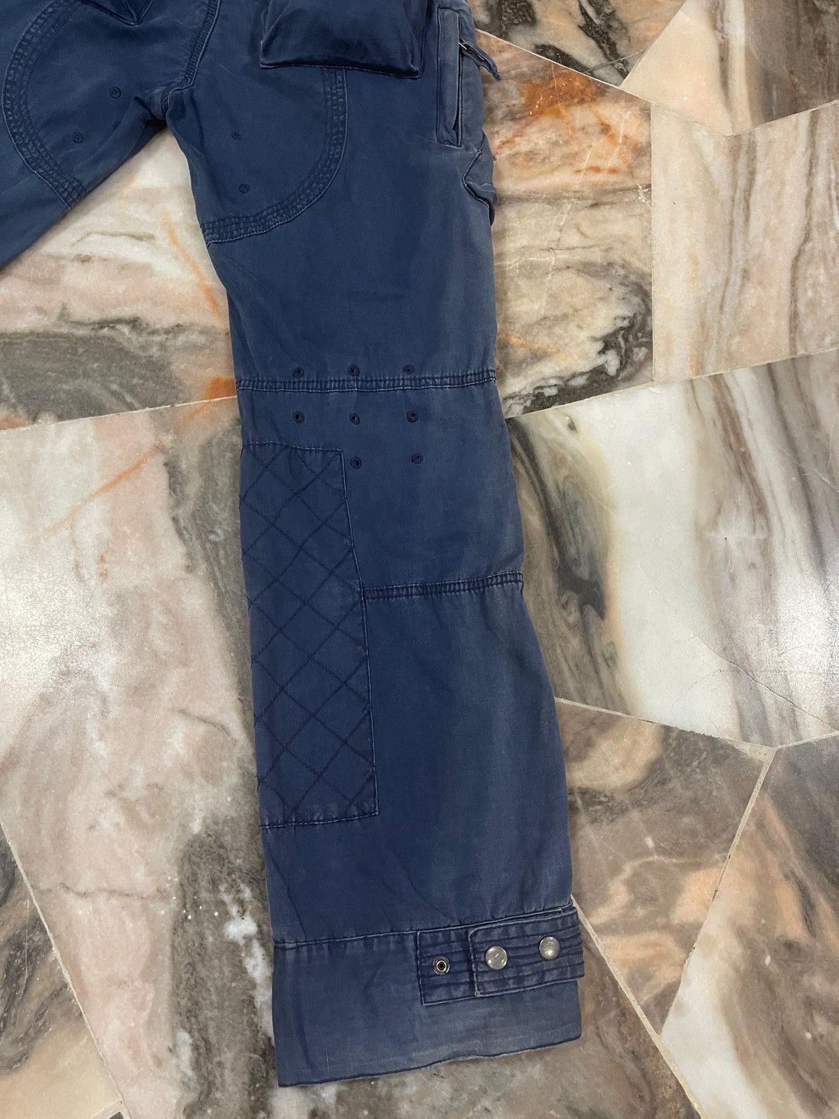Polo Ralph Lauren Polo Ralph Lauren Faded Bondage Utility Pocket Cargo Pants Size US 33 - 16 Thumbnail
