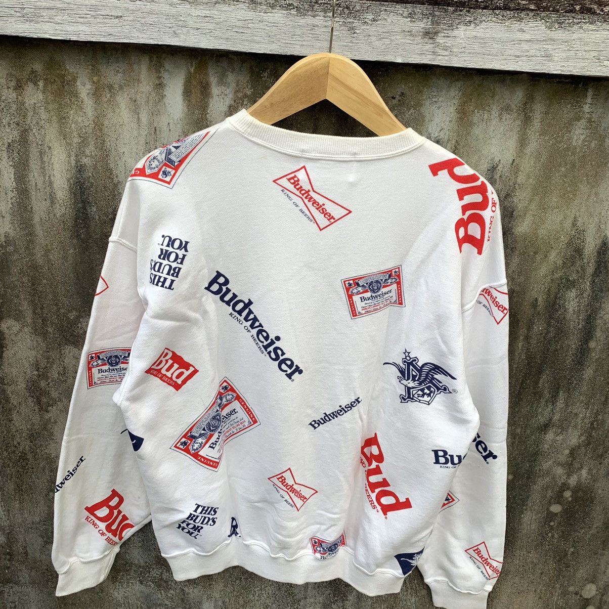 Budweiser VINTAGE BUDWEISER CREWNECK Size US M / EU 48-50 / 2 - 6 Thumbnail