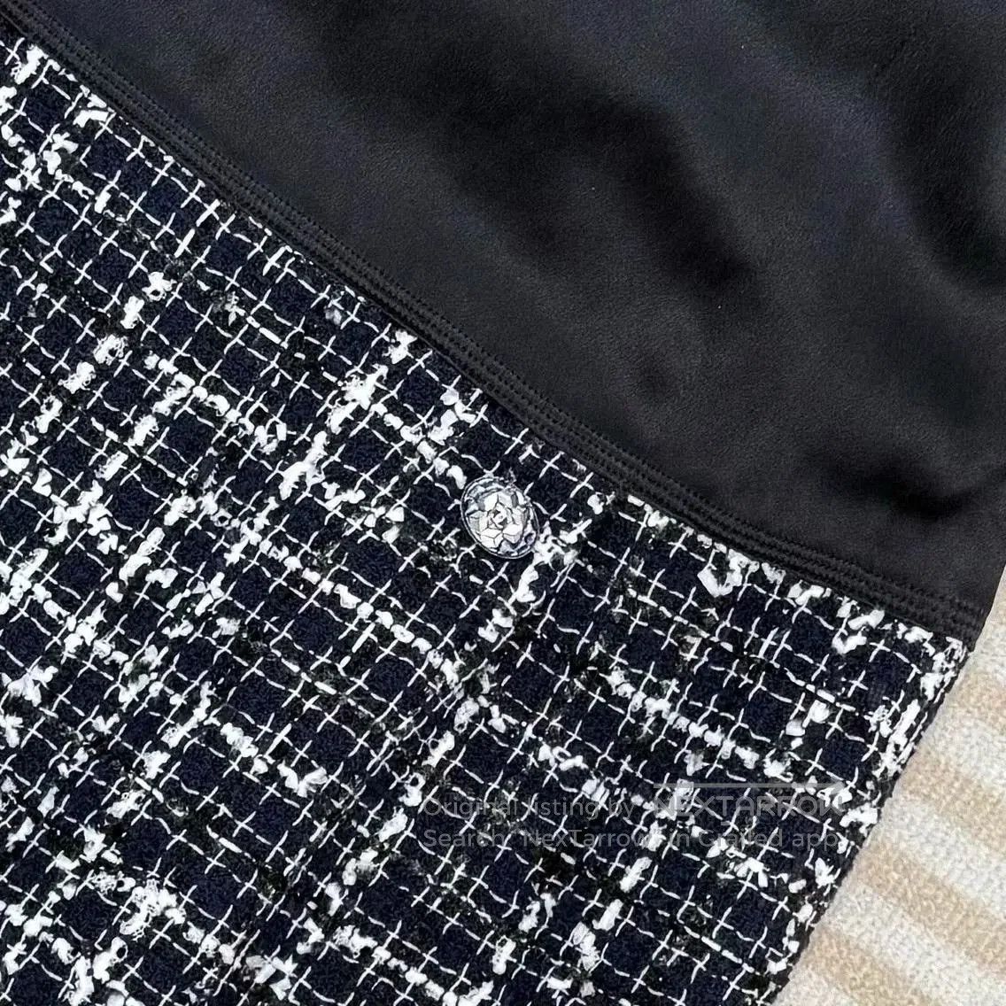 Chanel Chanel Black and White Tweed Set. Size XXS / US 00 / IT 34 - 7 Thumbnail