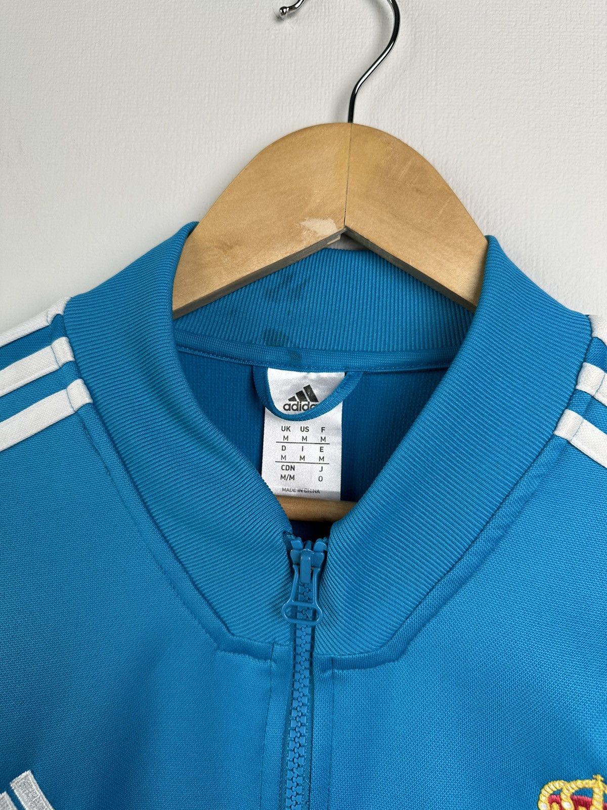 Adidas Vintage Adidas Real Madrid Track Top Jacket Size US M / EU 48-50 / 2 - 9 Thumbnail