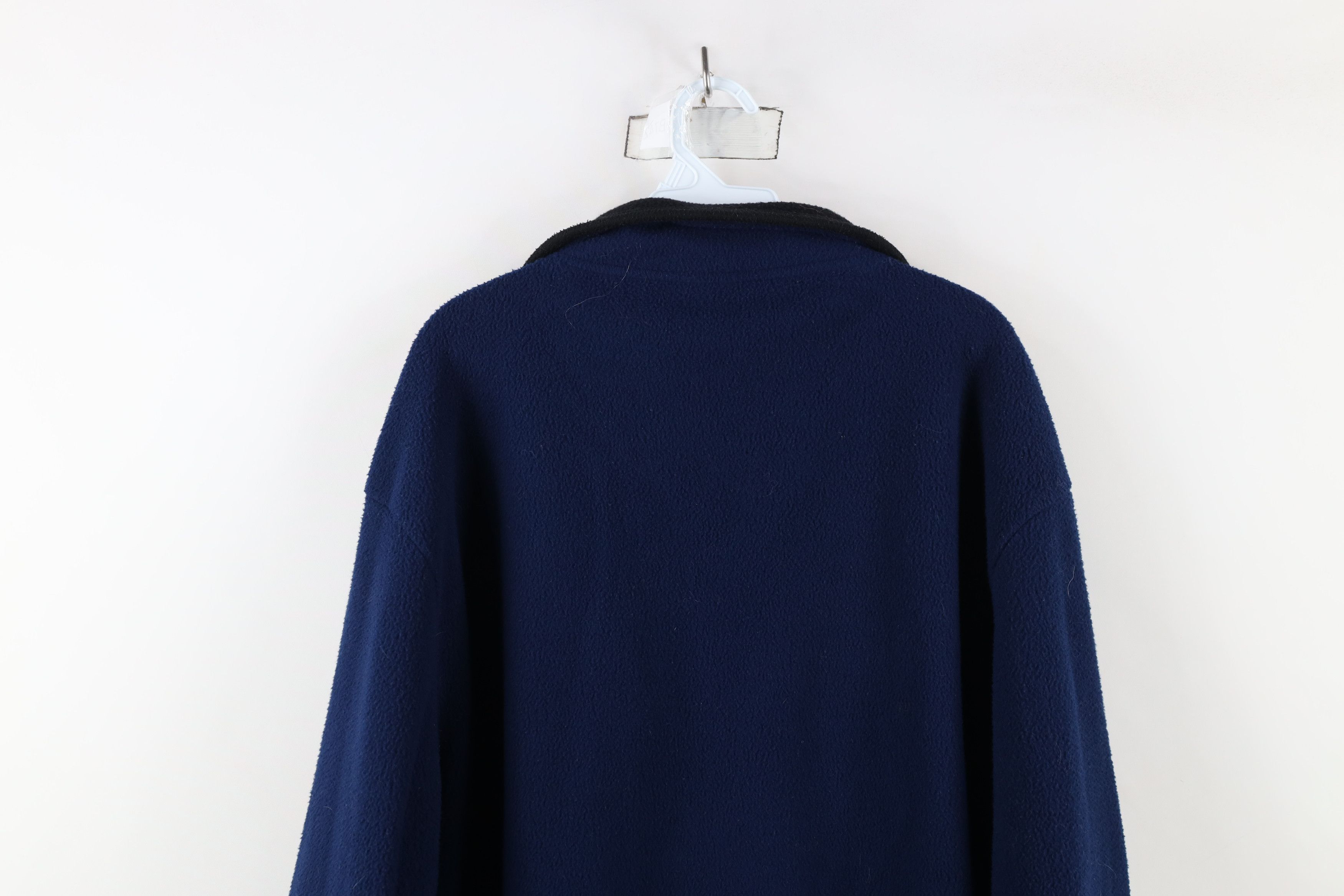 Vintage Vintage 90s Master Card Credit Card Half Zip Fleece Sweater Size US L / EU 52-54 / 3 - 11 Thumbnail