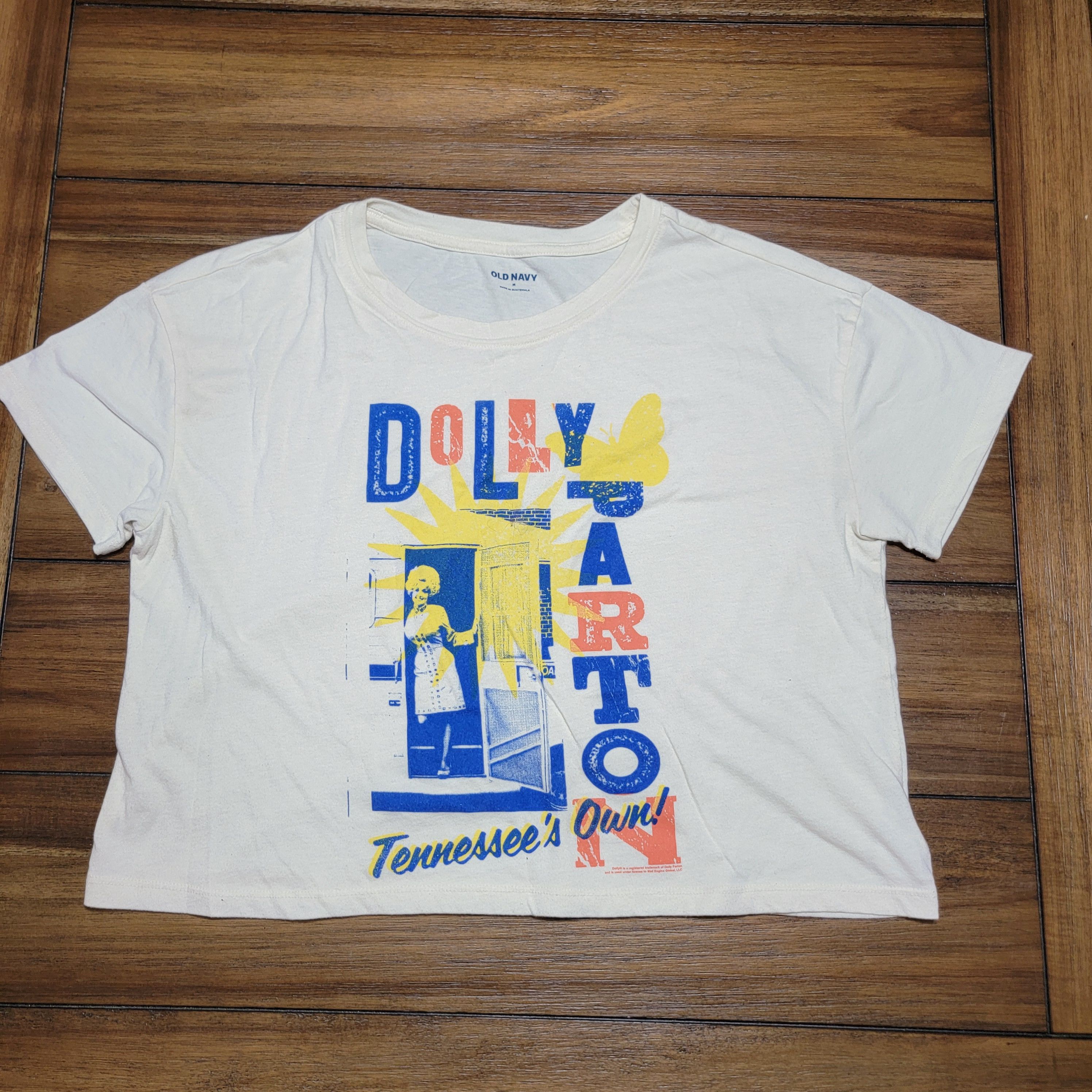 Old Navy Old Navy Dolly Parton Crop Top Tee "Tennessee's Own"- Medium Size M / US 6-8 / IT 42-44 - 1 Thumbnail
