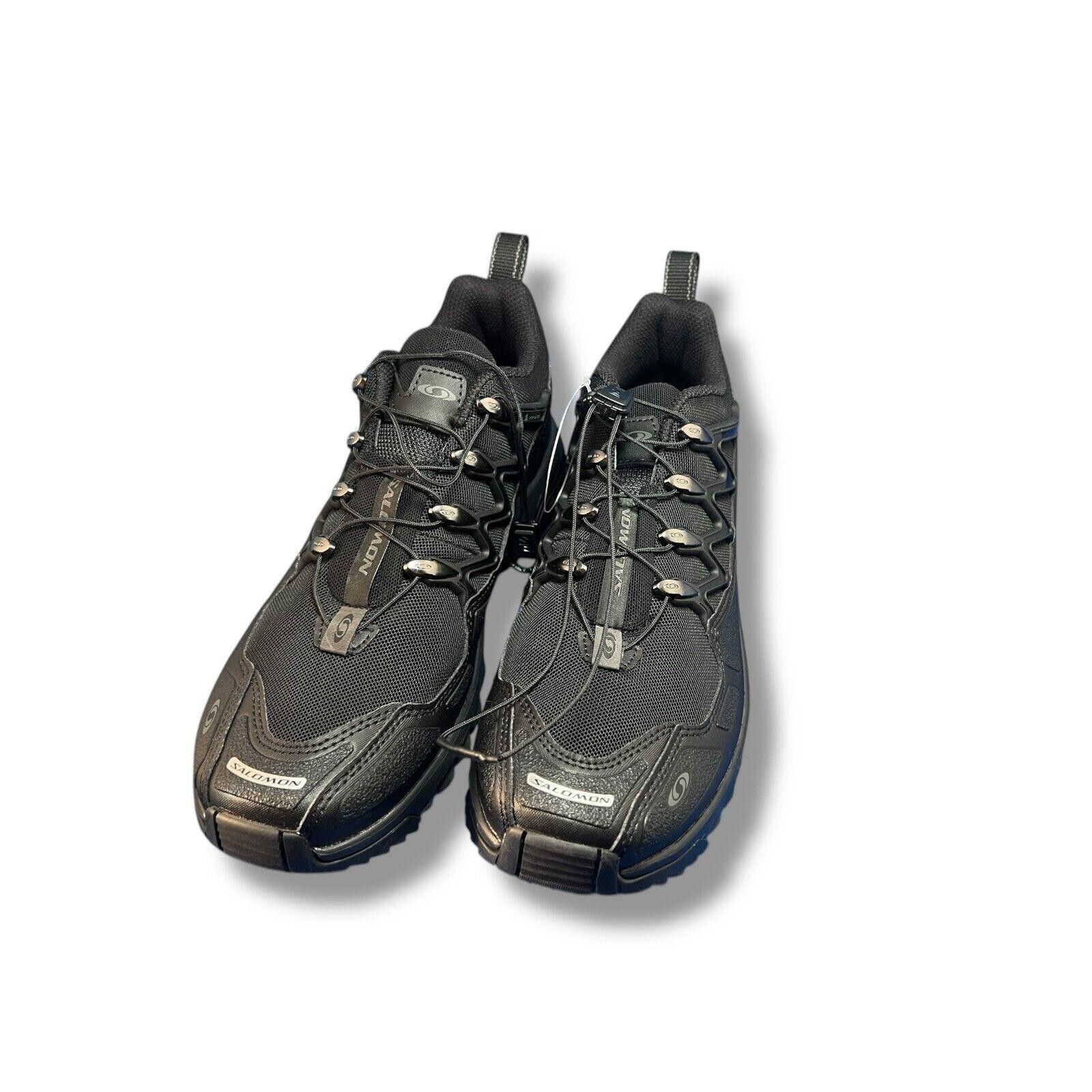 Salomon Salomon ACS+ All Black Trail Running Shoes Size US 9 / EU 42 - 5 Thumbnail