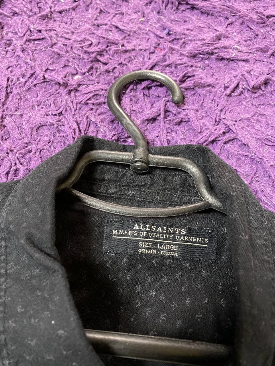Allsaints Shirt Vintage Size L Allsaints Streetwear Avant-Garde Size US L / EU 52-54 / 3 - 4 Thumbnail