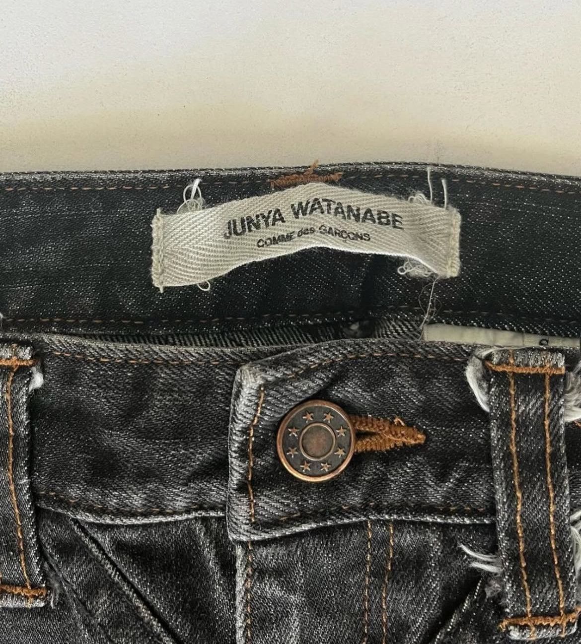 Junya Watanabe Junya Watanabe x Commes Des Garcons Diamond Pattern Jeans Size US 28 / EU 44 - 3 Thumbnail