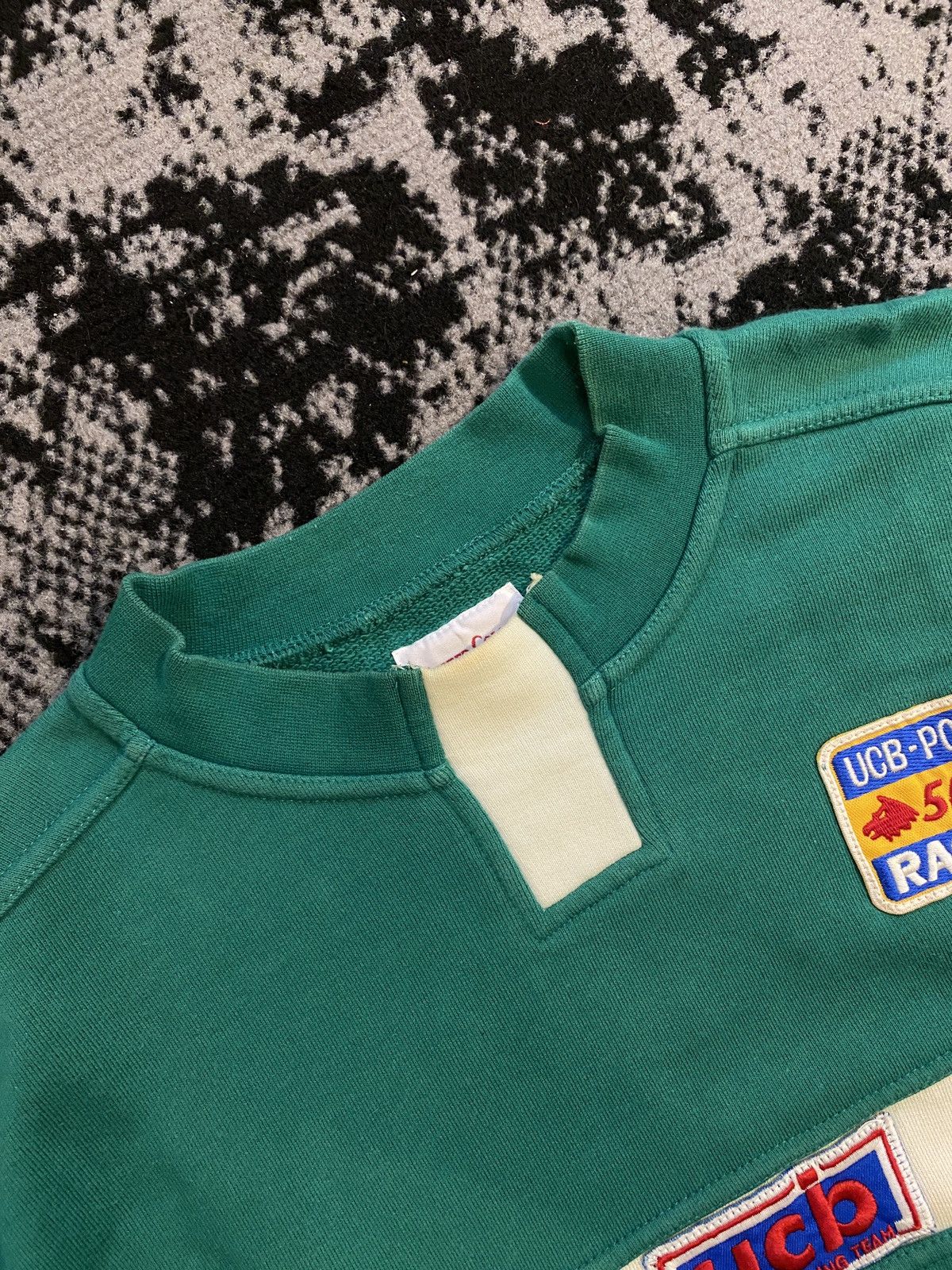 United Colors Of Benetton United Colors of Benetton Patchwork Printed Sweatshirts Size US M / EU 48-50 / 2 - 8 Thumbnail