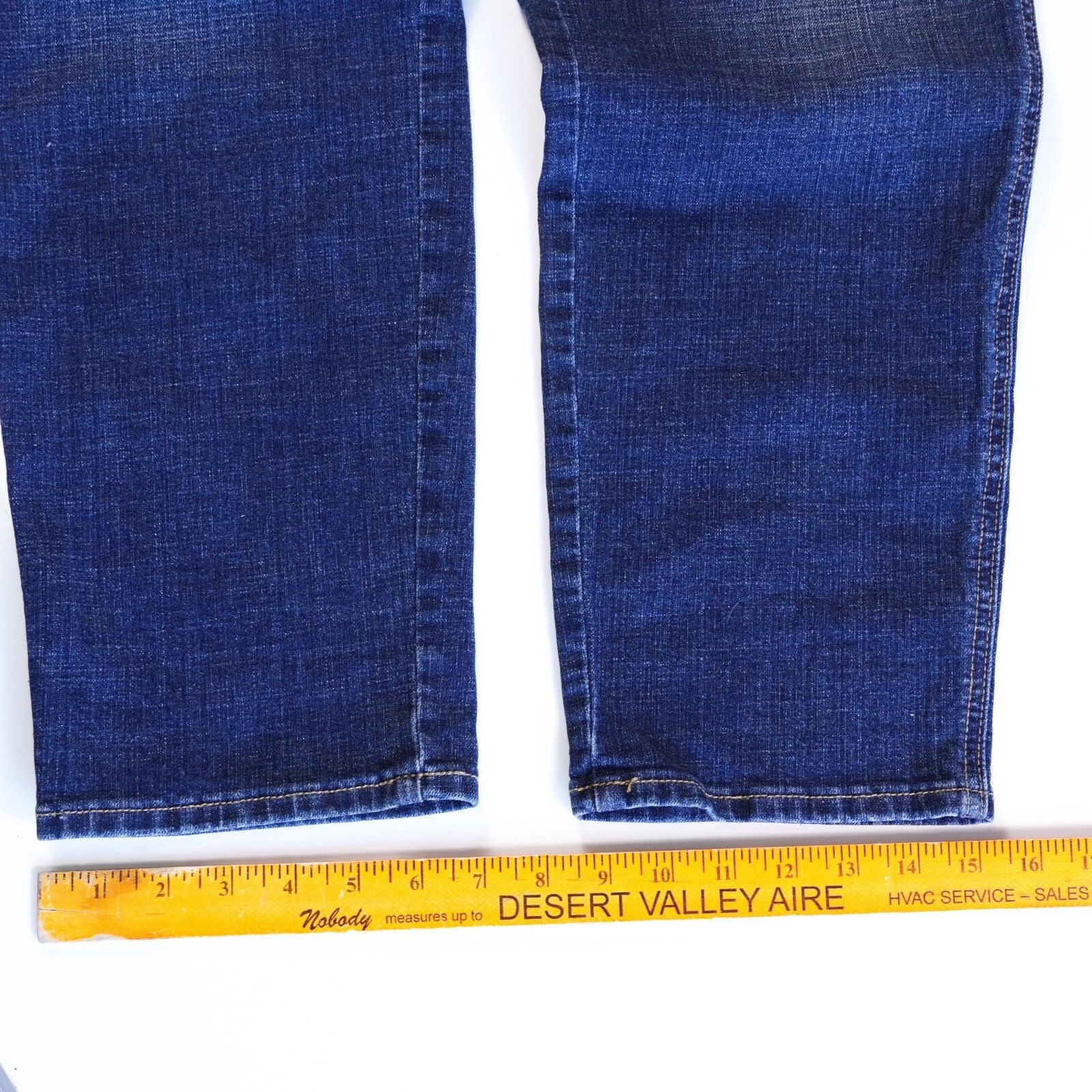 Other A:glow Maternity Denim Overall Jeans Straight Wide Pants XL Size 42" / US 20 - 7 Thumbnail