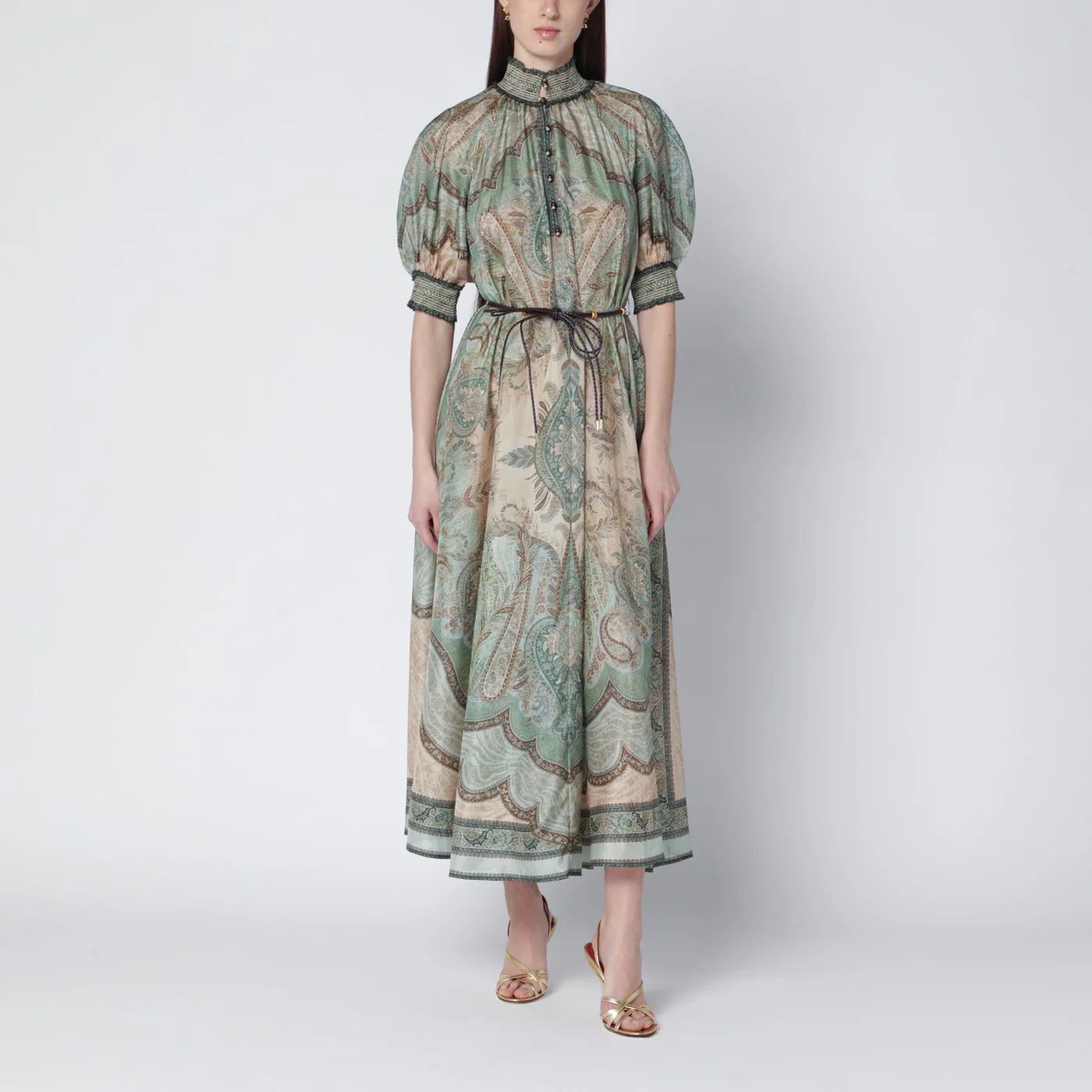 Zimmermann o1d2blof0526 Billow Dress in Multicolor Size L / US 10 / IT 46 - 1 Thumbnail