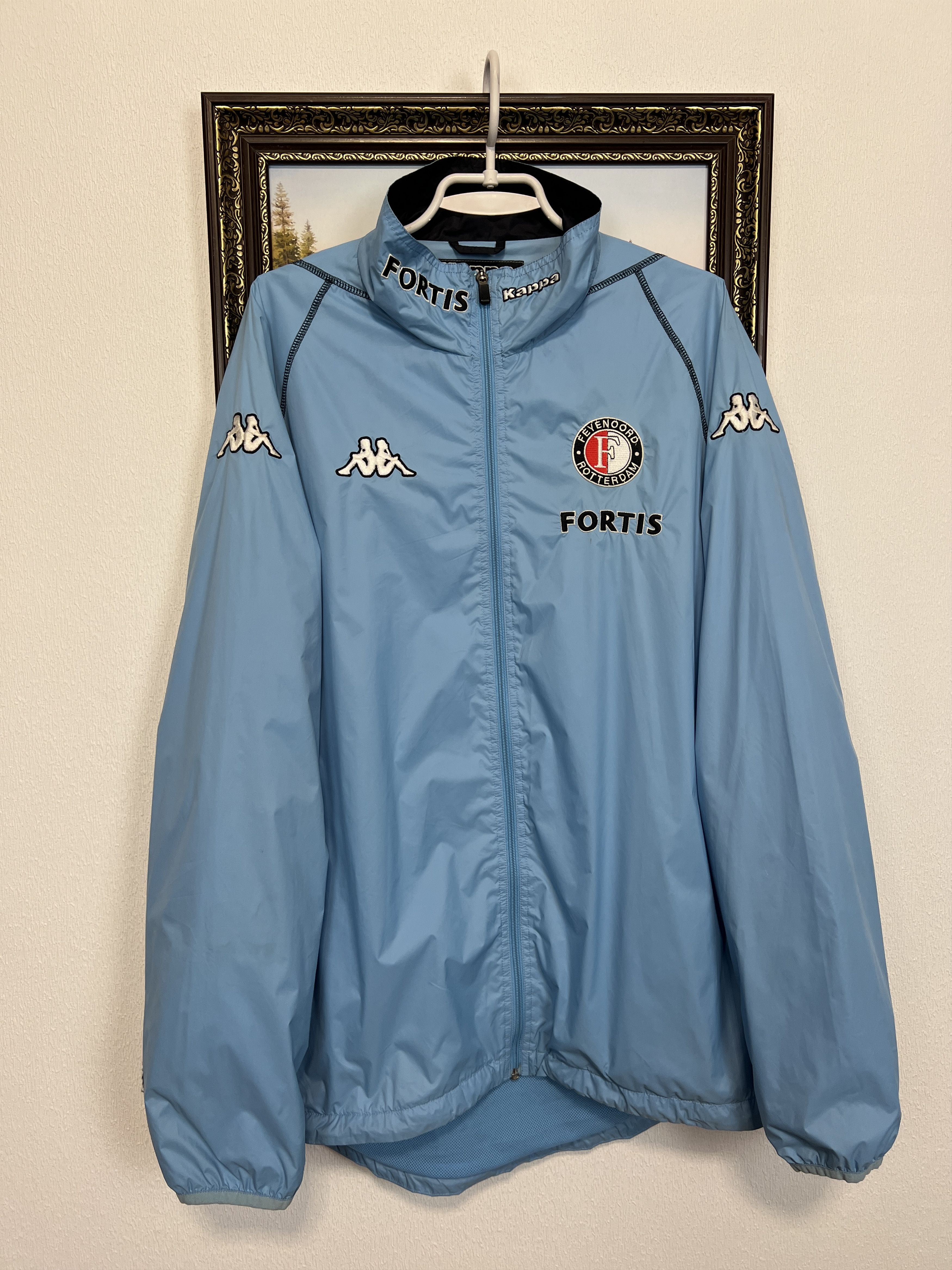 Kappa Vintage Feyenoord Football Jacket Soccer Track Top Rare Size US XXL / EU 58 / 5 - 1 Thumbnail