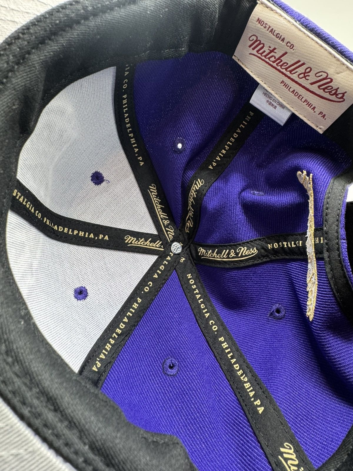 Mitchell & Ness Mitchell & Ness Purple NBA Los Angeles Lakers Snapback New Size 42 - 5 Thumbnail