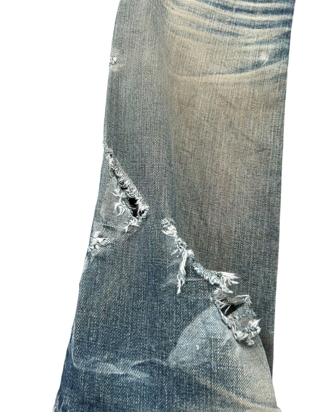 Kapital Rusty Flare Vintage Lee Distressed Denim Jeans Size US 31 - 13 Thumbnail