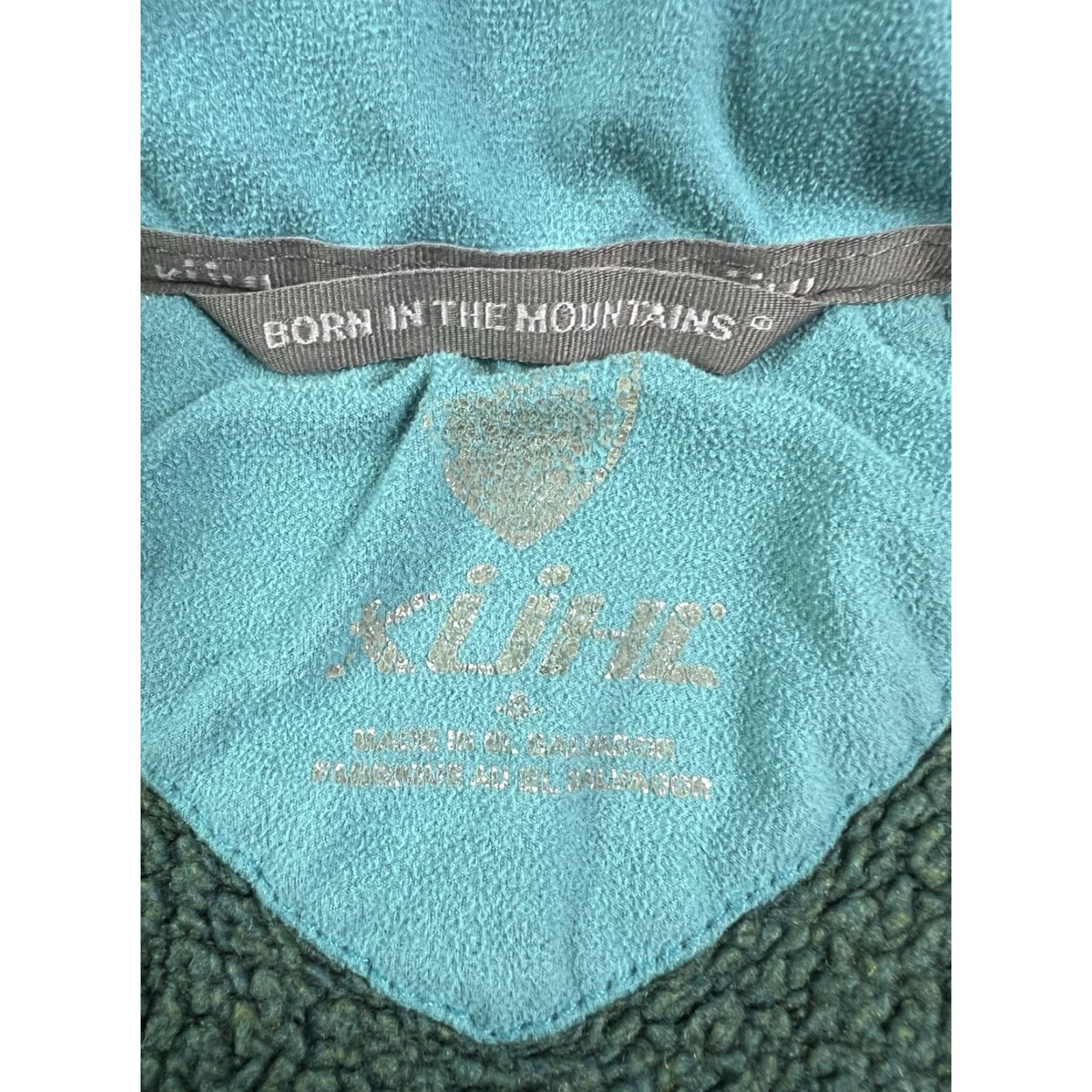 Vintage Kuhl Jacket Fleece Full Zip Women Size S Green Outdoor Size S / US 4 / IT 40 - 5 Thumbnail