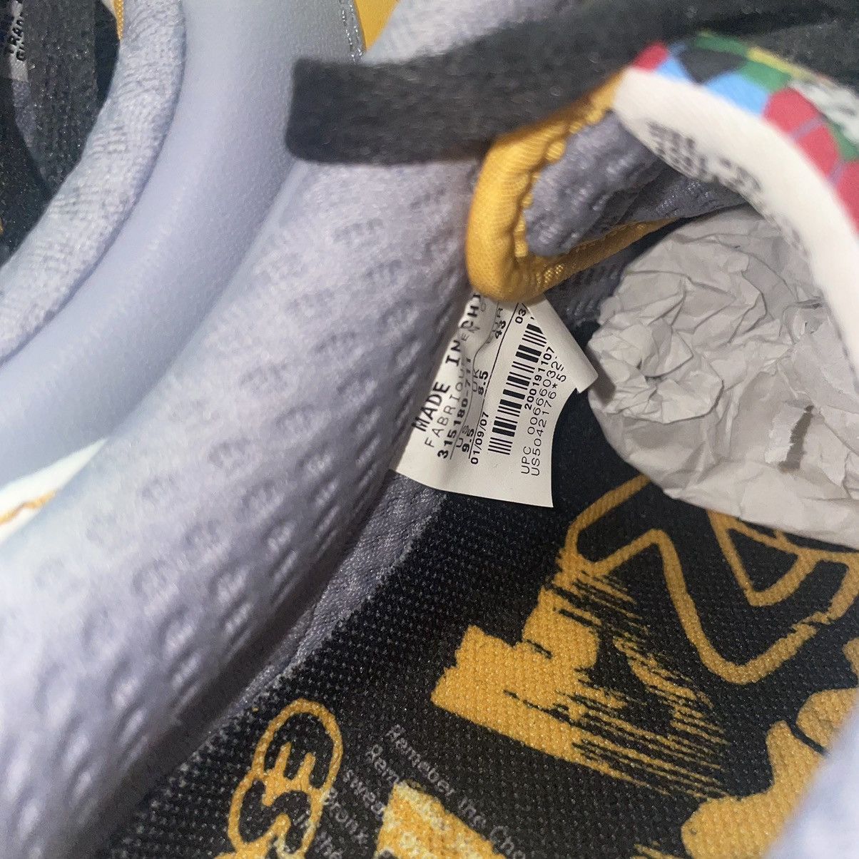 Nike Air Force 1 Premium '07 South Bronx Choz 2009 Size US 9.5 / EU 42-43 - 5 Thumbnail
