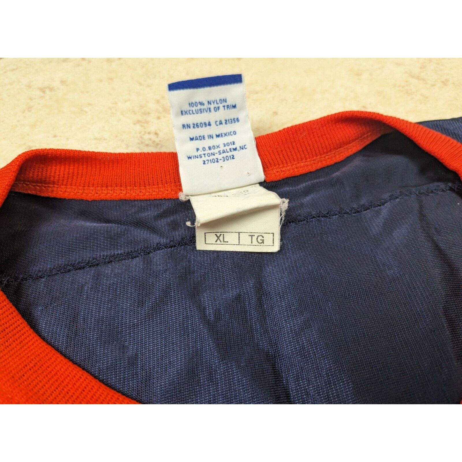 Champion Vtg Denver Broncos Jersey XL 48 Blue Champion Elway #7 NFL Size US XL / EU 56 / 4 - 3 Thumbnail