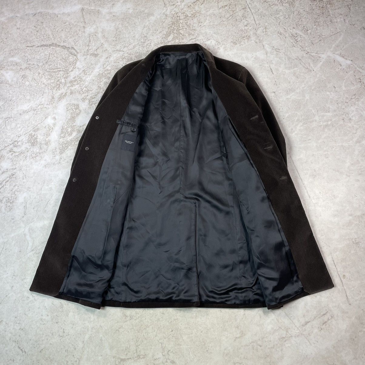 Neil Barrett Neil Barrett Italy Single Breasted Corduroy Overcoat Jacket Size US XL / EU 56 / 4 - 13 Thumbnail