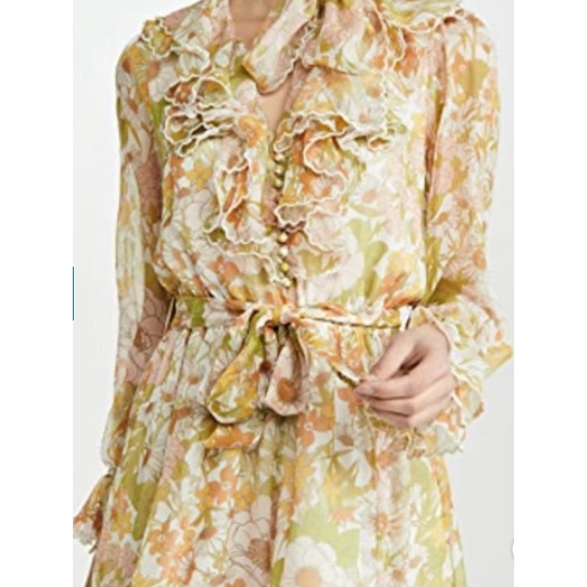 Zimmermann Zimmermann 'The Love Struck' Romper Mini Dress Size XS / US 0-2 / IT 36-38 - 2 Thumbnail
