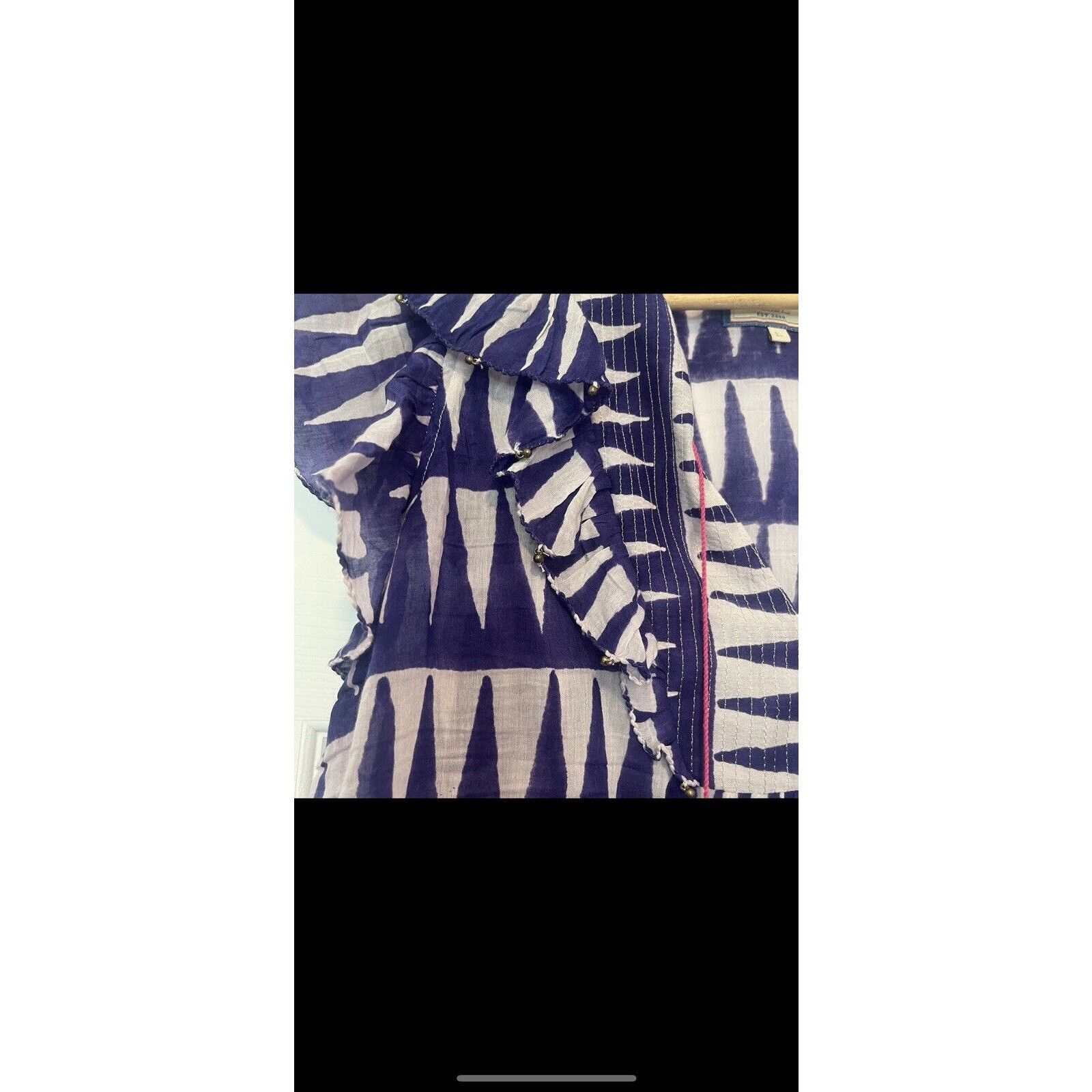 Bell Alicia Bell Kiara Top Aztec Flutter Blue Purple White Large Size L / US 10 / IT 46 - 5 Thumbnail