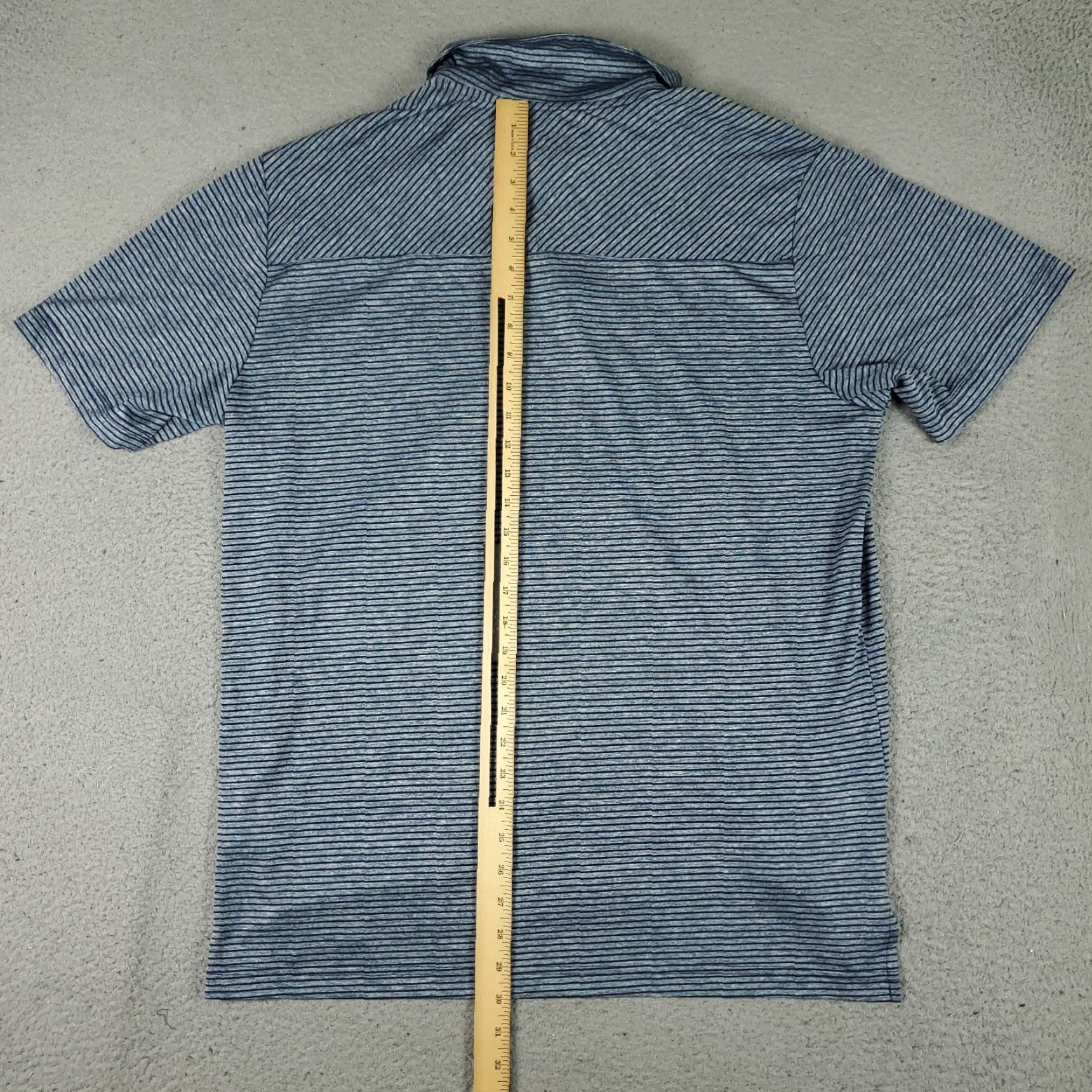 Adidas Adidas Polo Shirt Mens XL Blue Striped Casual Golf Short Sleeve Polo Shirt Adidas (Vintage: No) Mens XL Blue Striped Polo Shirt Size US XL / EU 56 / 4 - 4 Thumbnail