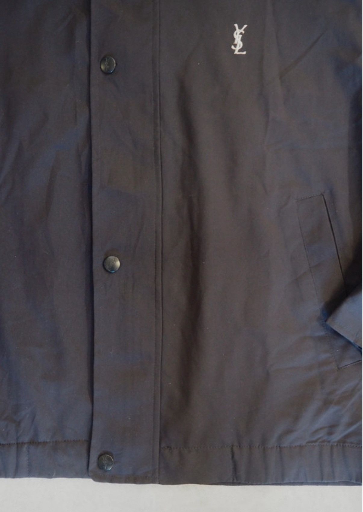 Yves Saint Laurent YSL Yves Saint Laurent navy jacket Size US M / EU 48-50 / 2 - 4 Thumbnail