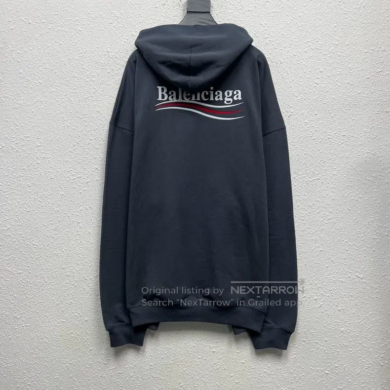 Balenciaga Balenciaga Coca-Cola wave embroidered washed black and gre Size US M / EU 48-50 / 2 - 2 Thumbnail