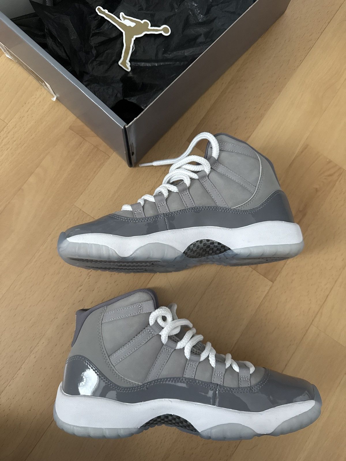 Jordan Brand Air Jordan 11 Retro 'Cool Grey' 2021 sz 5.5y Size US 5.5 / IT 35.5 - 5 Thumbnail