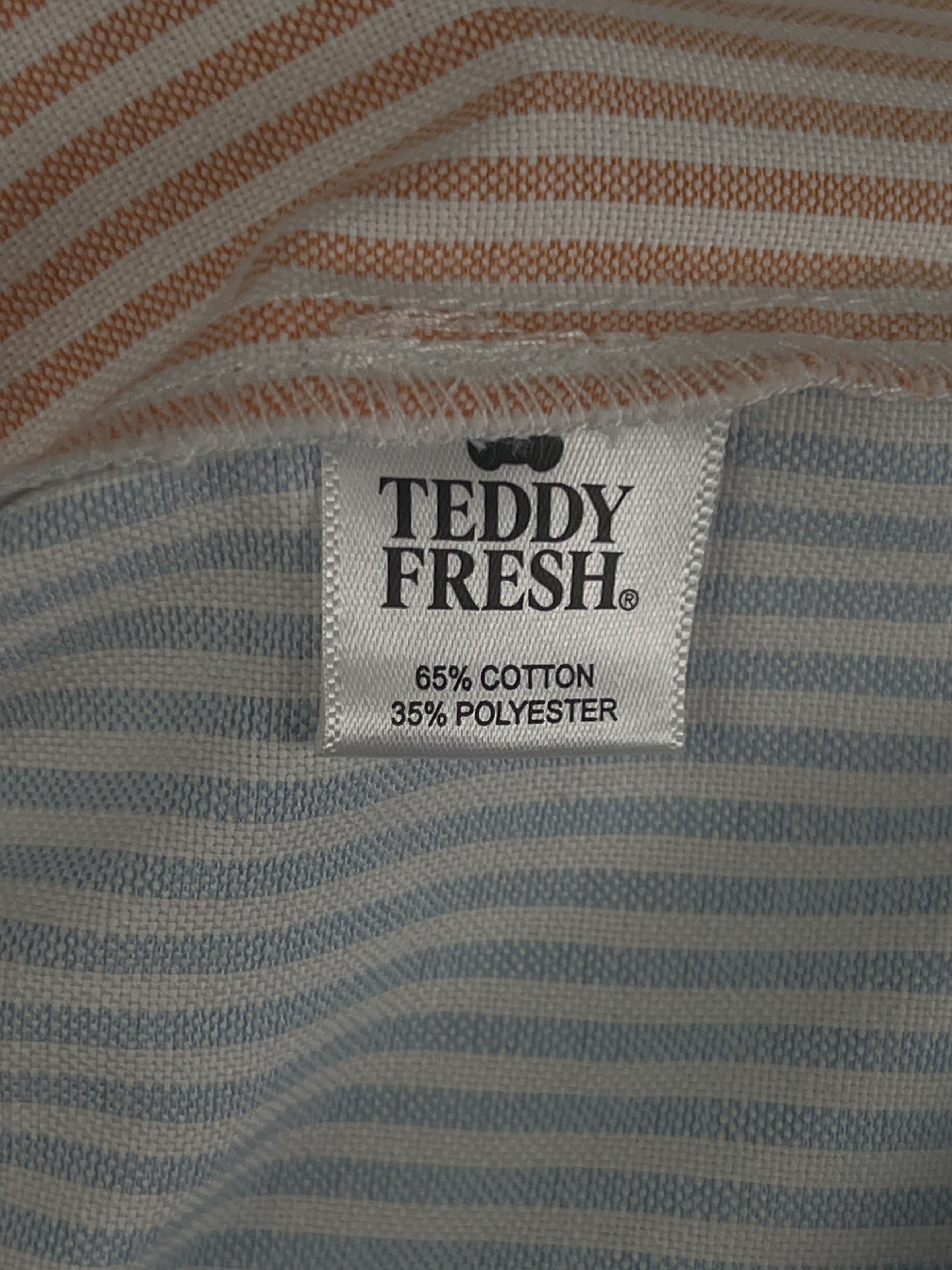 Teddy Fresh Brand New Doodle Pinstripe Shirt Embroidery Hila Klein Size US M / EU 48-50 / 2 - 12 Thumbnail