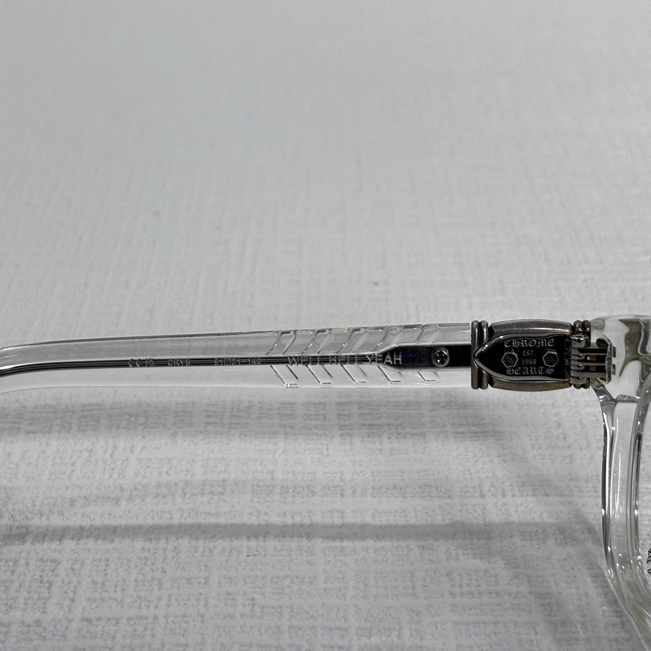 Chrome Hearts CHROME HEARTS WELL HELL YEAH CRYSTAL Size ONE SIZE - 10 Thumbnail