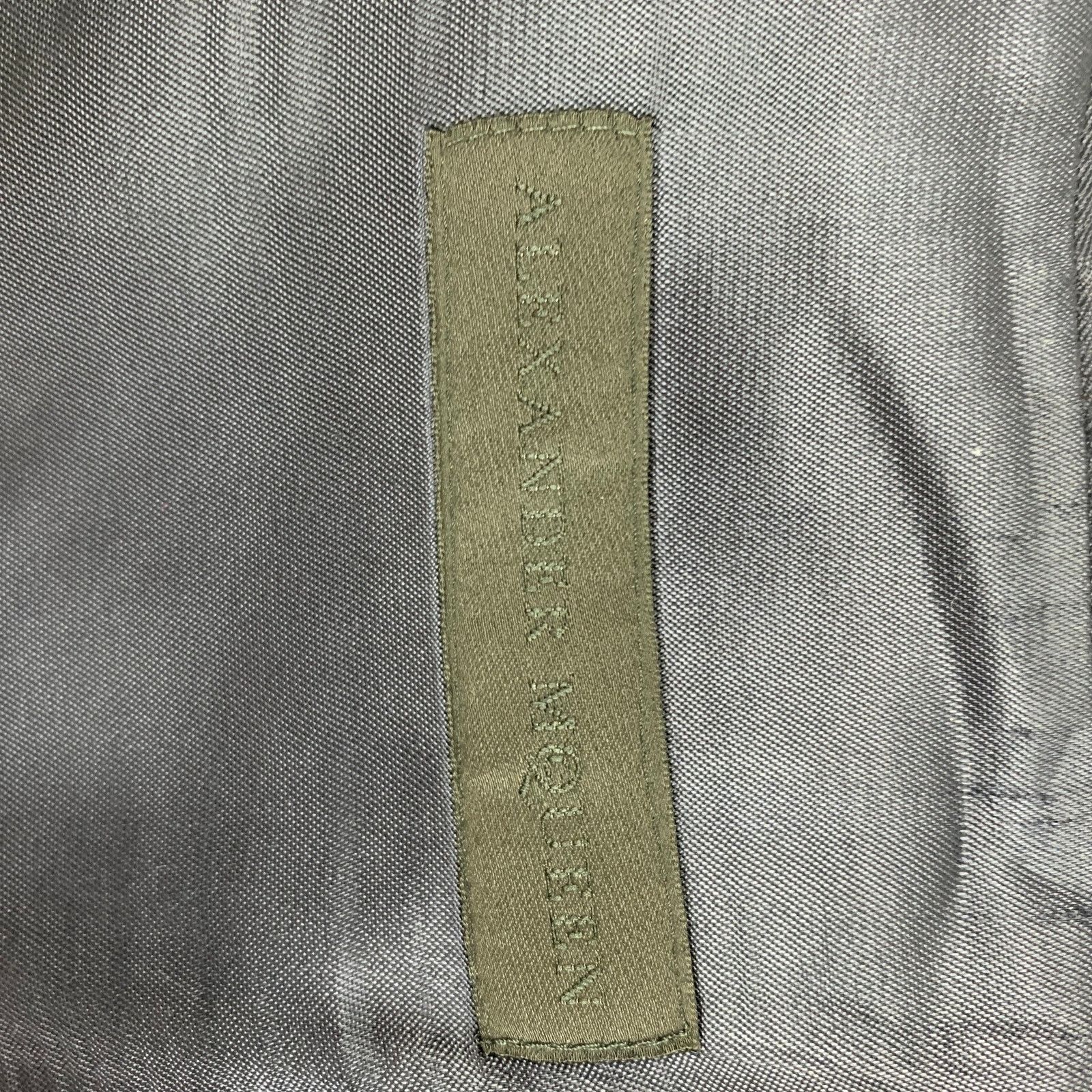 Alexander McQueen Size 42 Navy Wool Mohair Notch Lapel Sport Coat Size 42R - 7 Thumbnail
