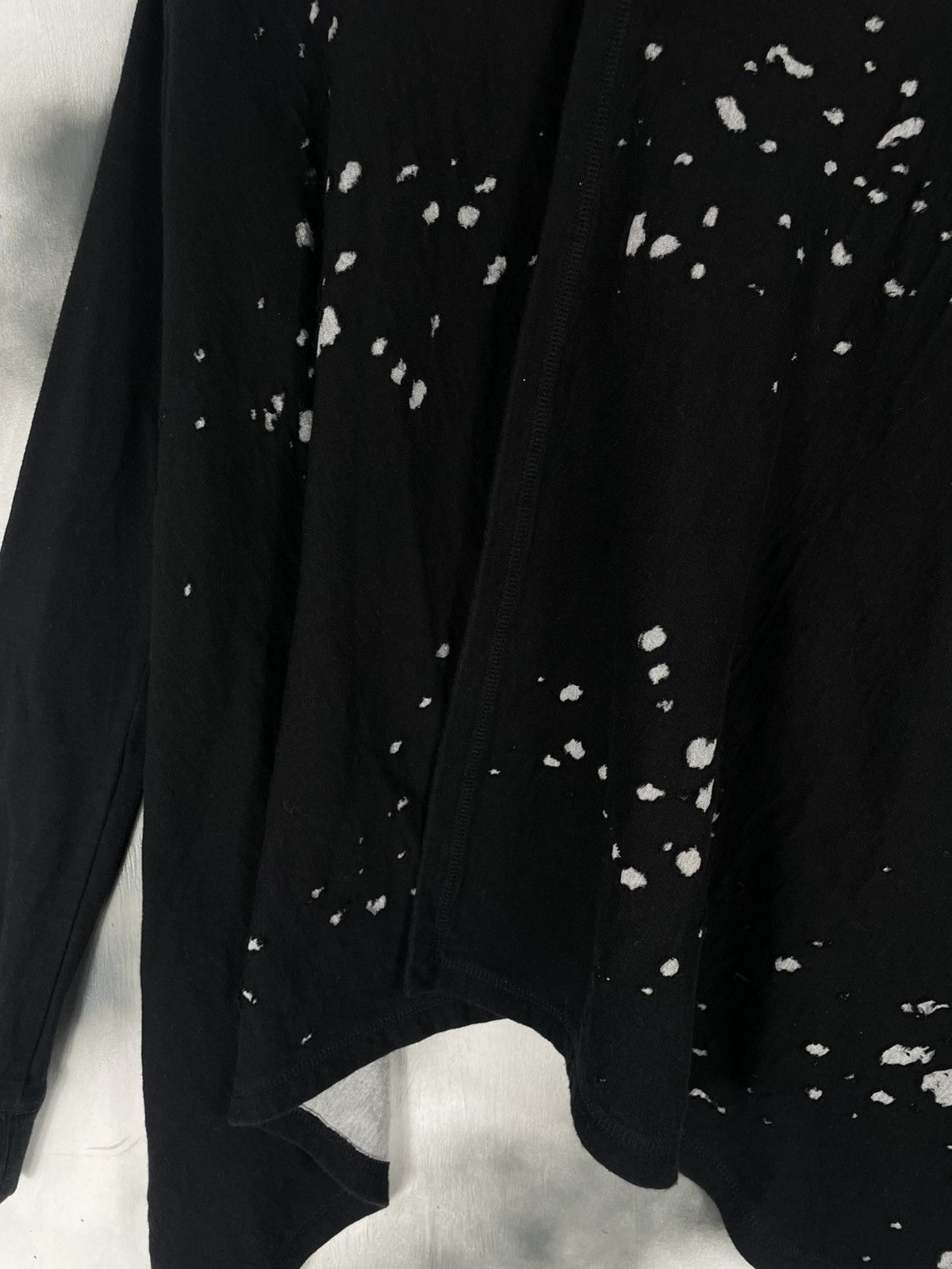 If Six Was Nine × Le Grande Bleu (L.G.B.) RASER DISTRESSED STYLE CLOAK Size US L / EU 52-54 / 3 - 4 Thumbnail