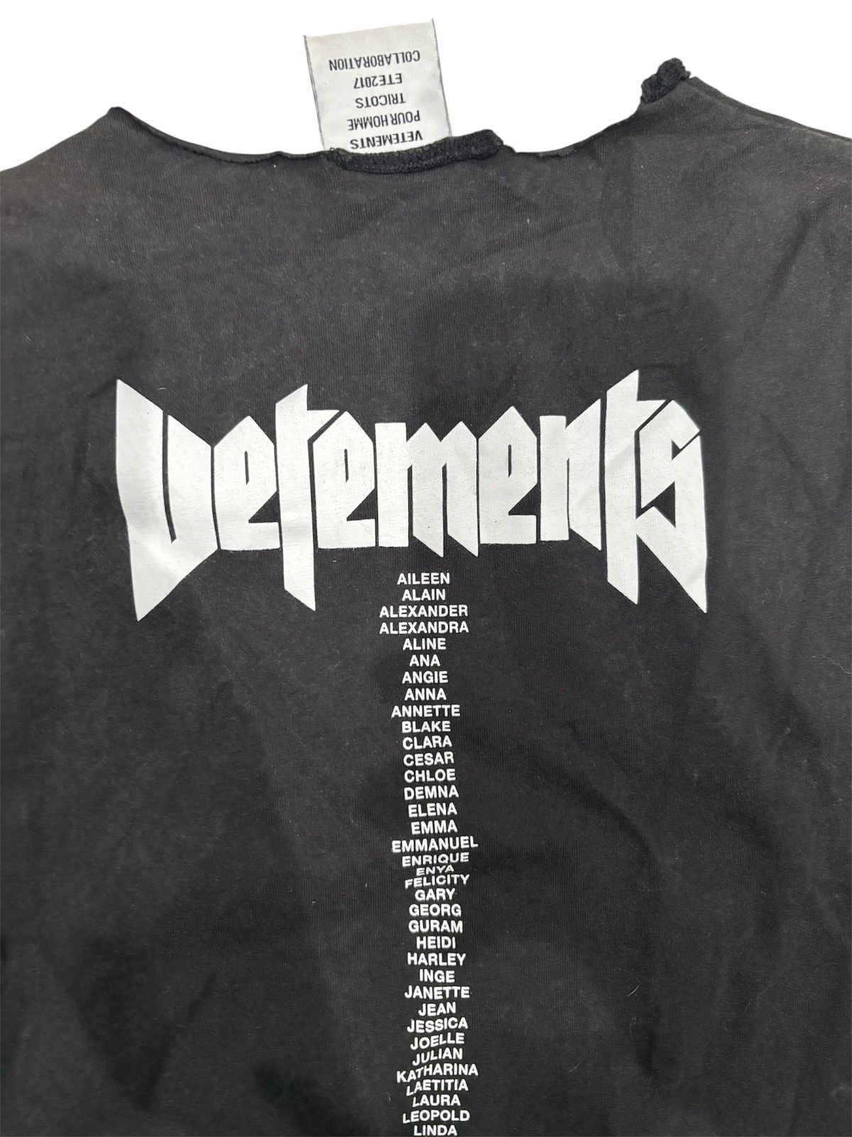 Vetements 2017 Vetements x Hanes "Staff" Sleeveless Tank Top / Tee Size US S / EU 44-46 / 1 - 5 Thumbnail