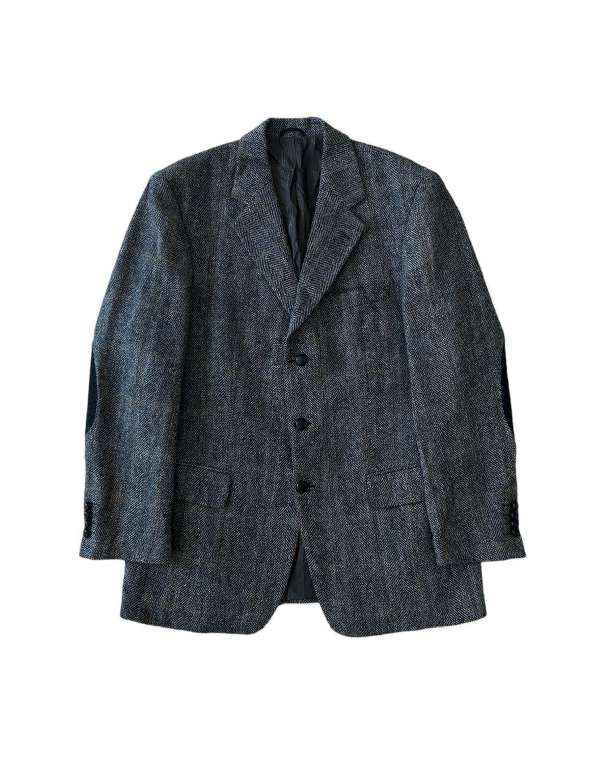 Harris Tweed Harris Tweed & Mario Barutti handwoven wool blazer | Grailed