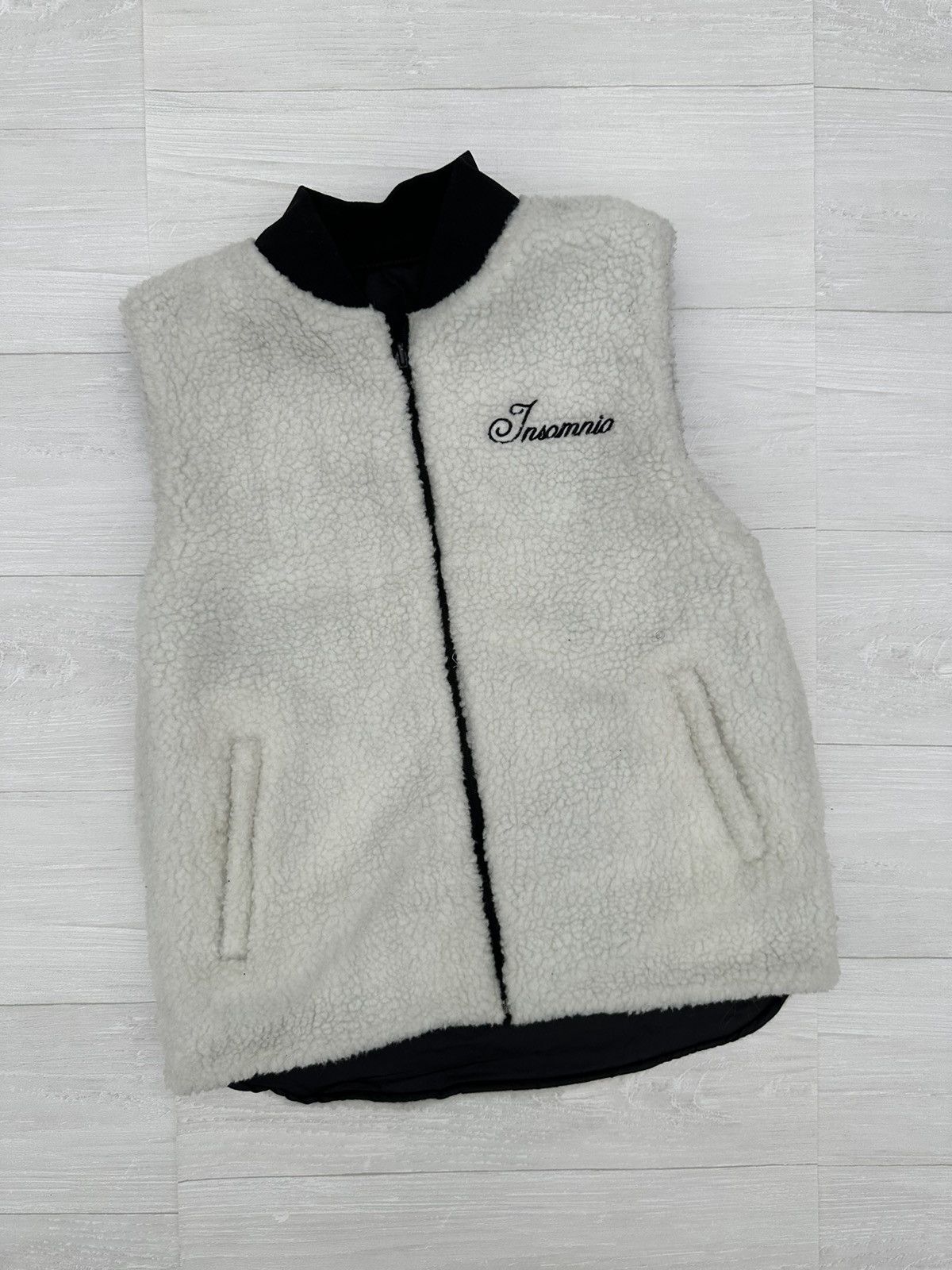 Insomnia Visuals Insomnia Visuals Reversible Sherpa Fleece Woman Vest Small Size US S / EU 44-46 / 1 - 6 Thumbnail