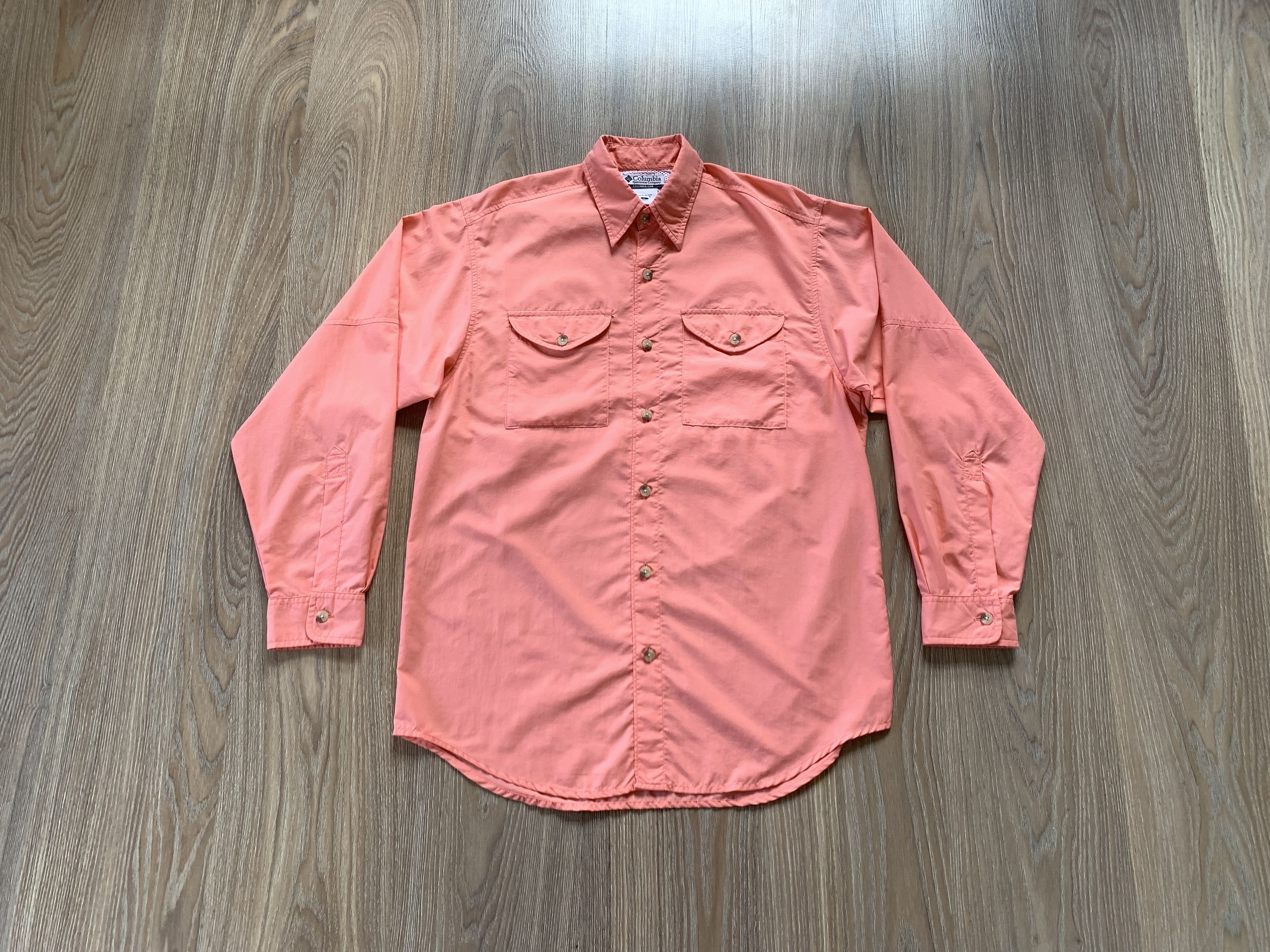 Columbia Columbia Vintage Ventilated Trekking Long Sleeve Shirt Size US L / EU 52-54 / 3 - 1 Thumbnail