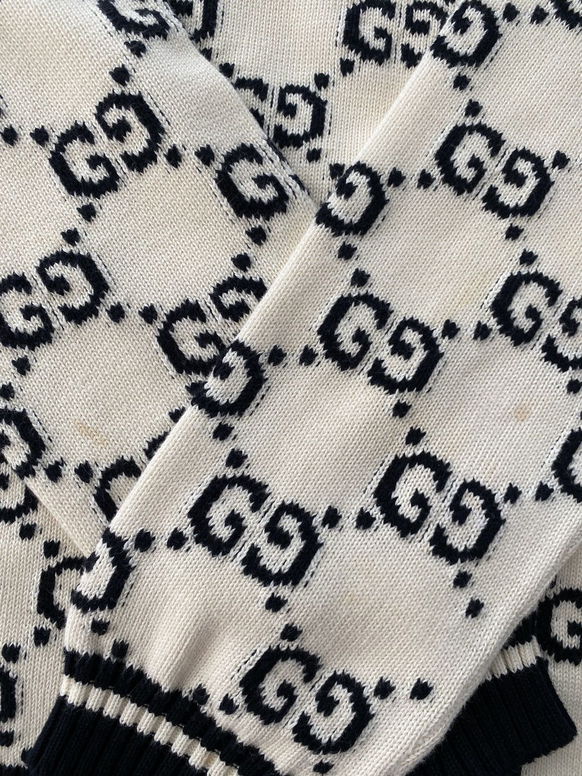 Gucci GG cotton knit sweater Size US M / EU 48-50 / 2 - 11 Thumbnail