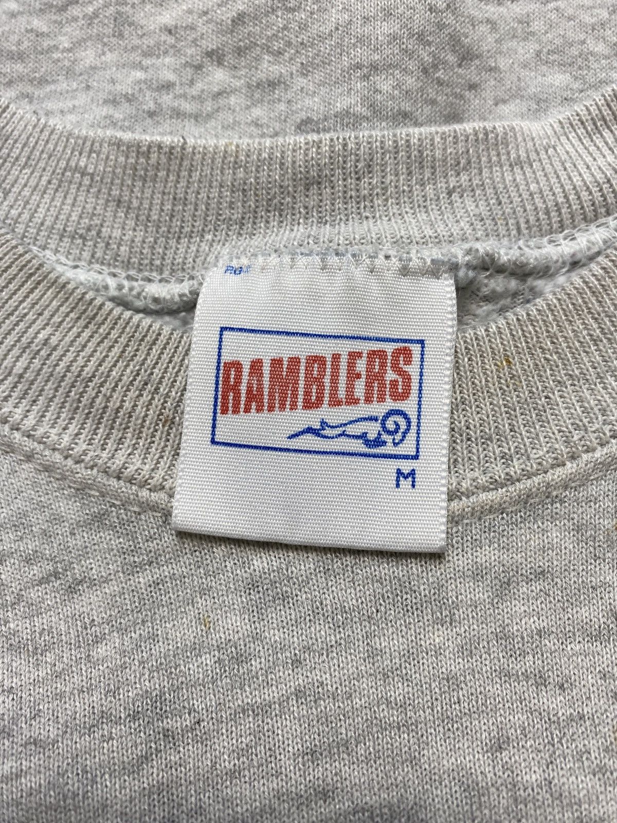 Vintage Kansas Ku Jayhawks 90s ramblers crewneck vintage college Size US M / EU 48-50 / 2 - 5 Thumbnail